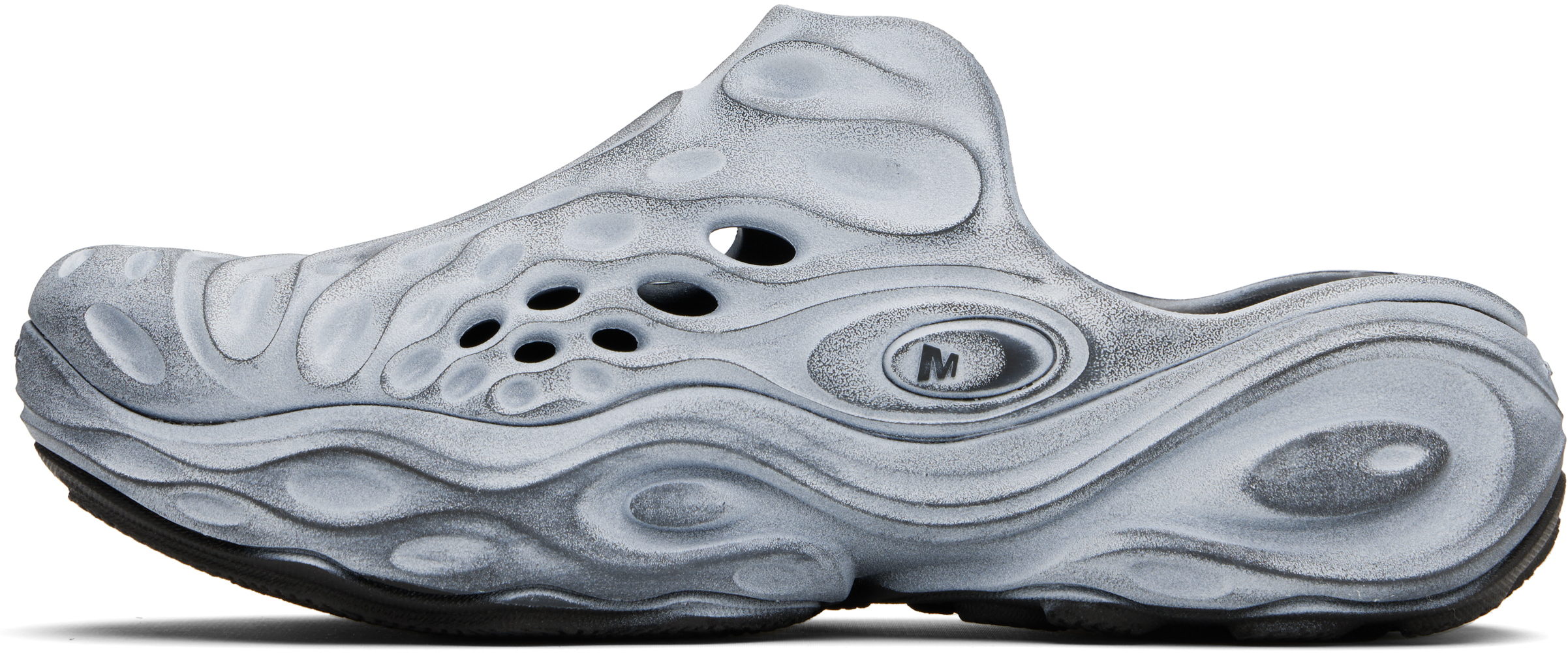 Merrell 1trl Black & White Hydro Next Gen Se Mules In Black/white