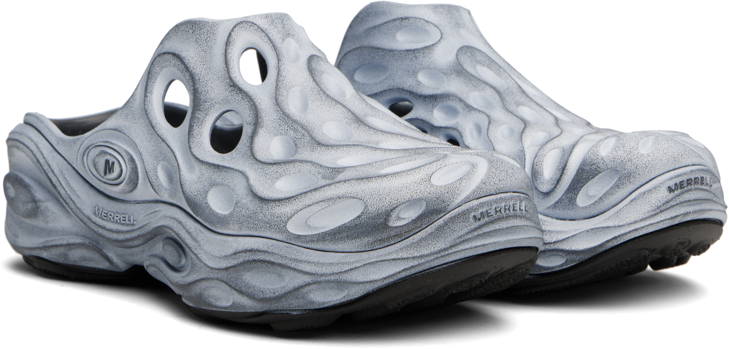 Merrell 1trl Black & White Hydro Next Gen Se Mules In Black/white