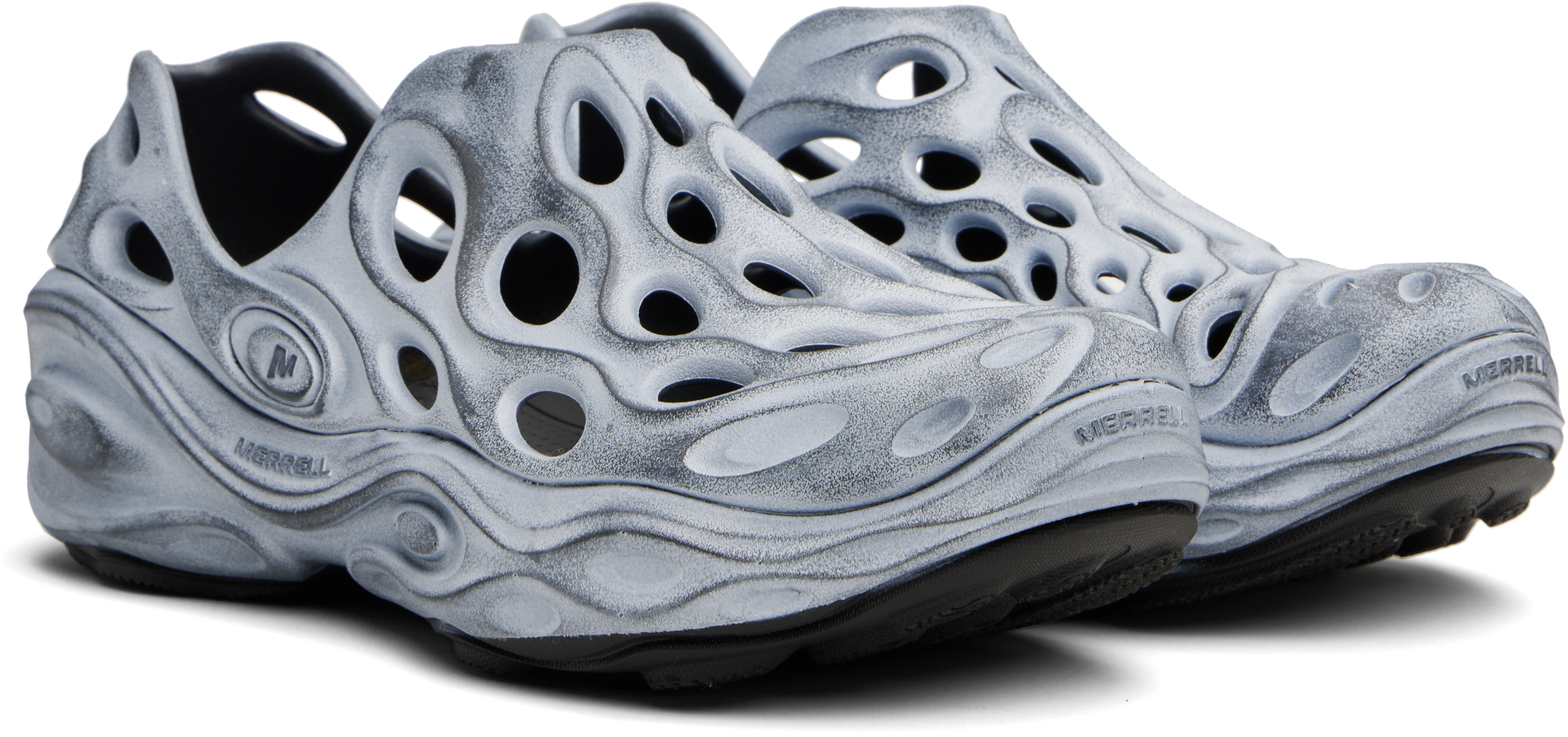 Merrell 1trl Black & White Hydro Next Gen Moc Se Mules In Black/white