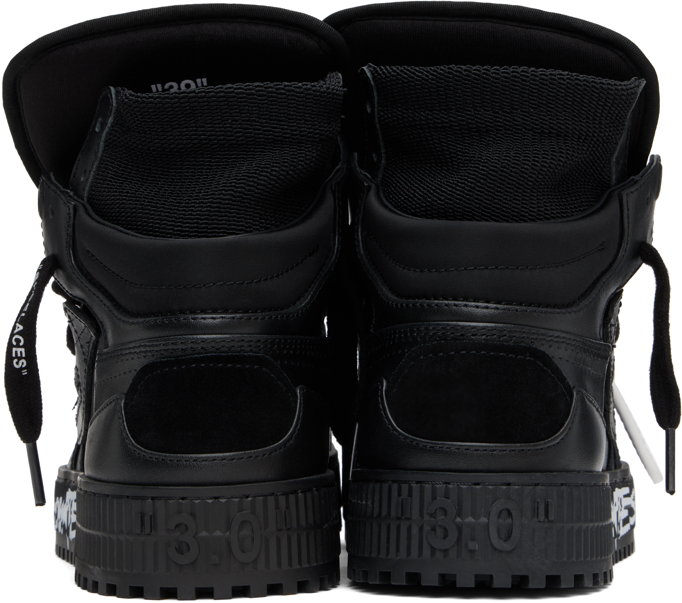 Off-white 3.0 Off-court Sneakers In Black - White