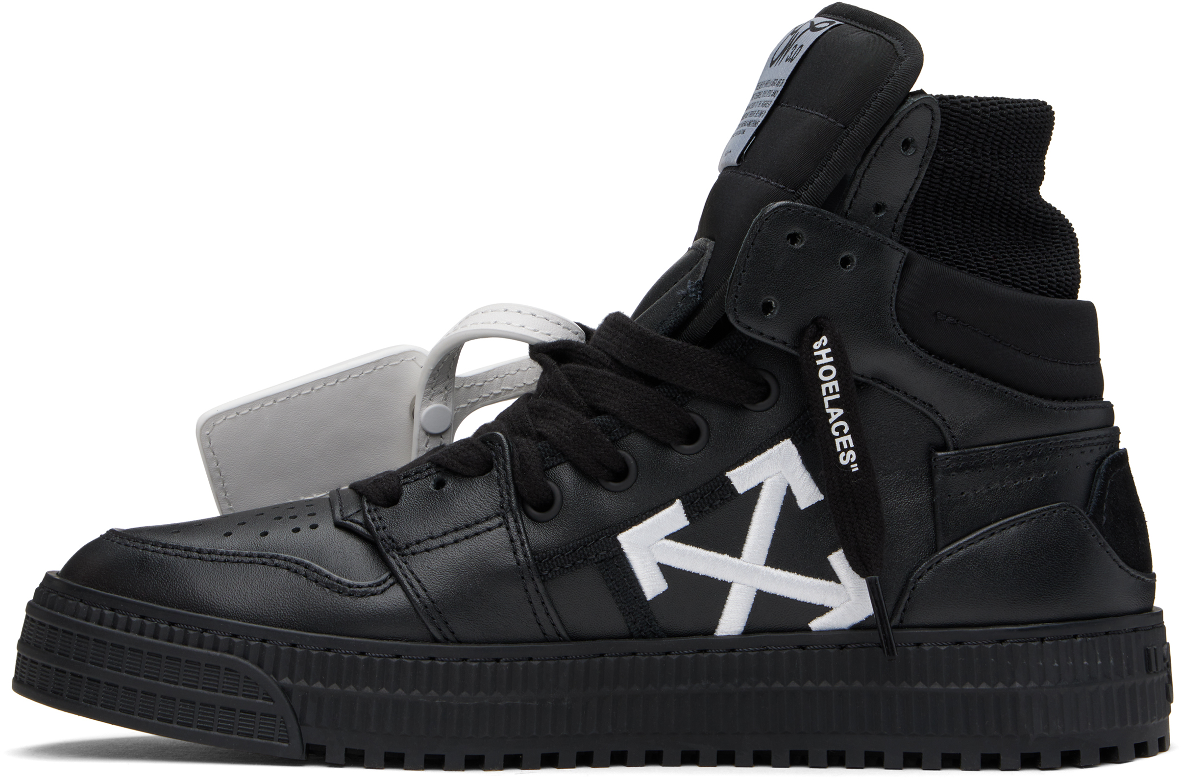 Off-white 3.0 Off-court Sneakers In Black - White