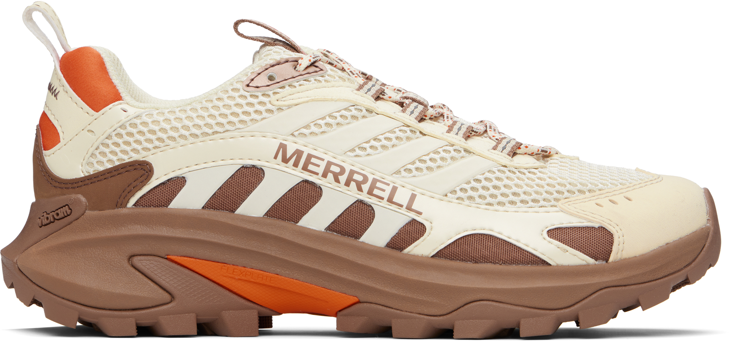 Merrell 1trl Off-white & Brown Moab Speed 2 Vent 2k Sneakers