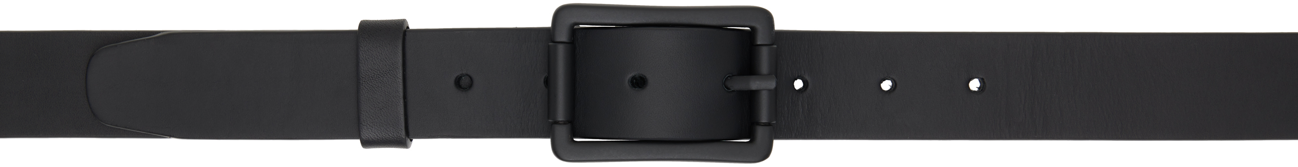 Black Leather Belt
