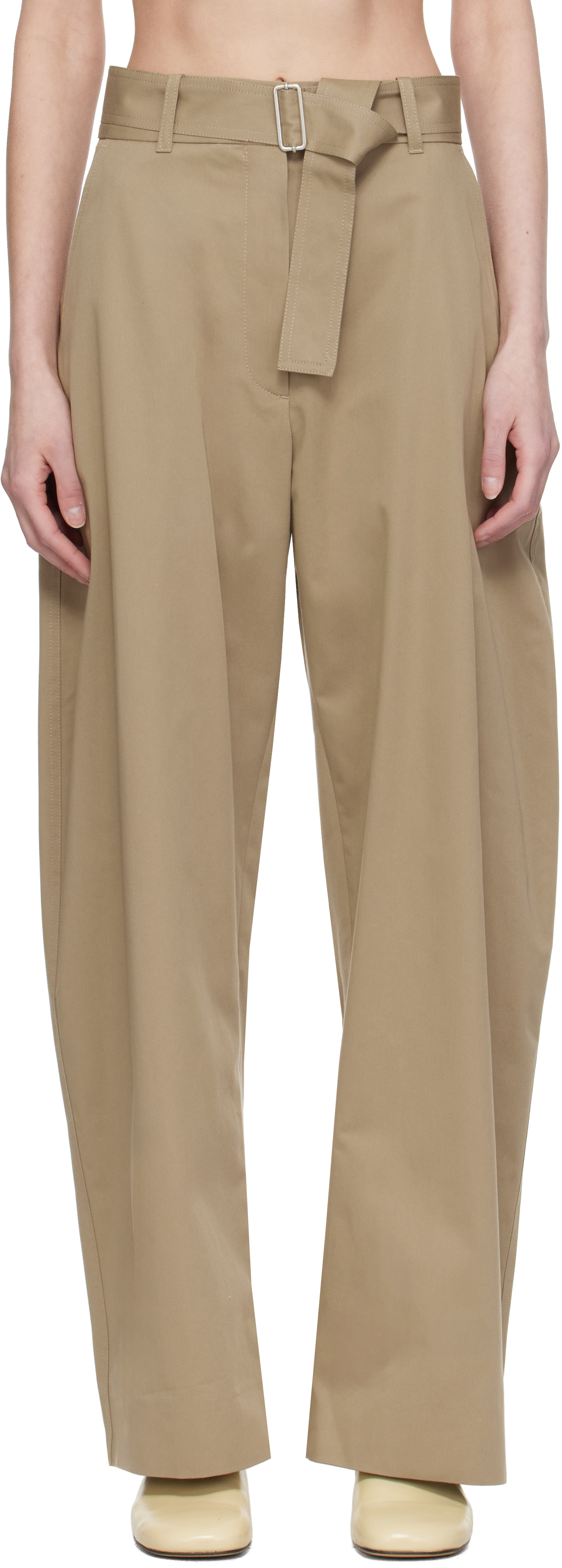 高質で安価 Beige Sale on Nicholson Studio by Trousers Doring パンツ