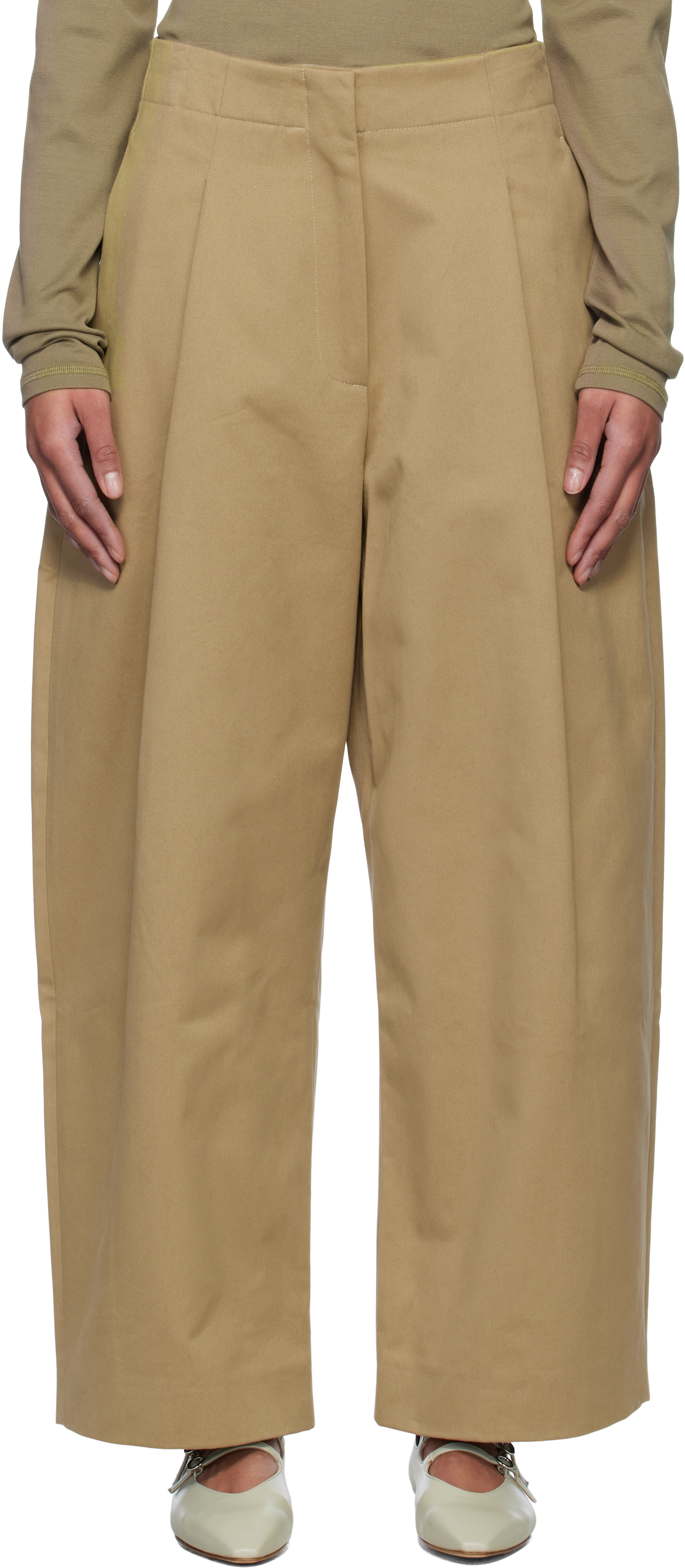 STUDIO NICHOLSON DORDONI VOLUME PANT 0