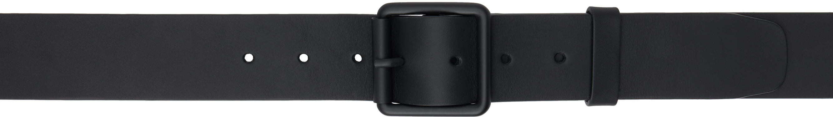 Black Leather Belt