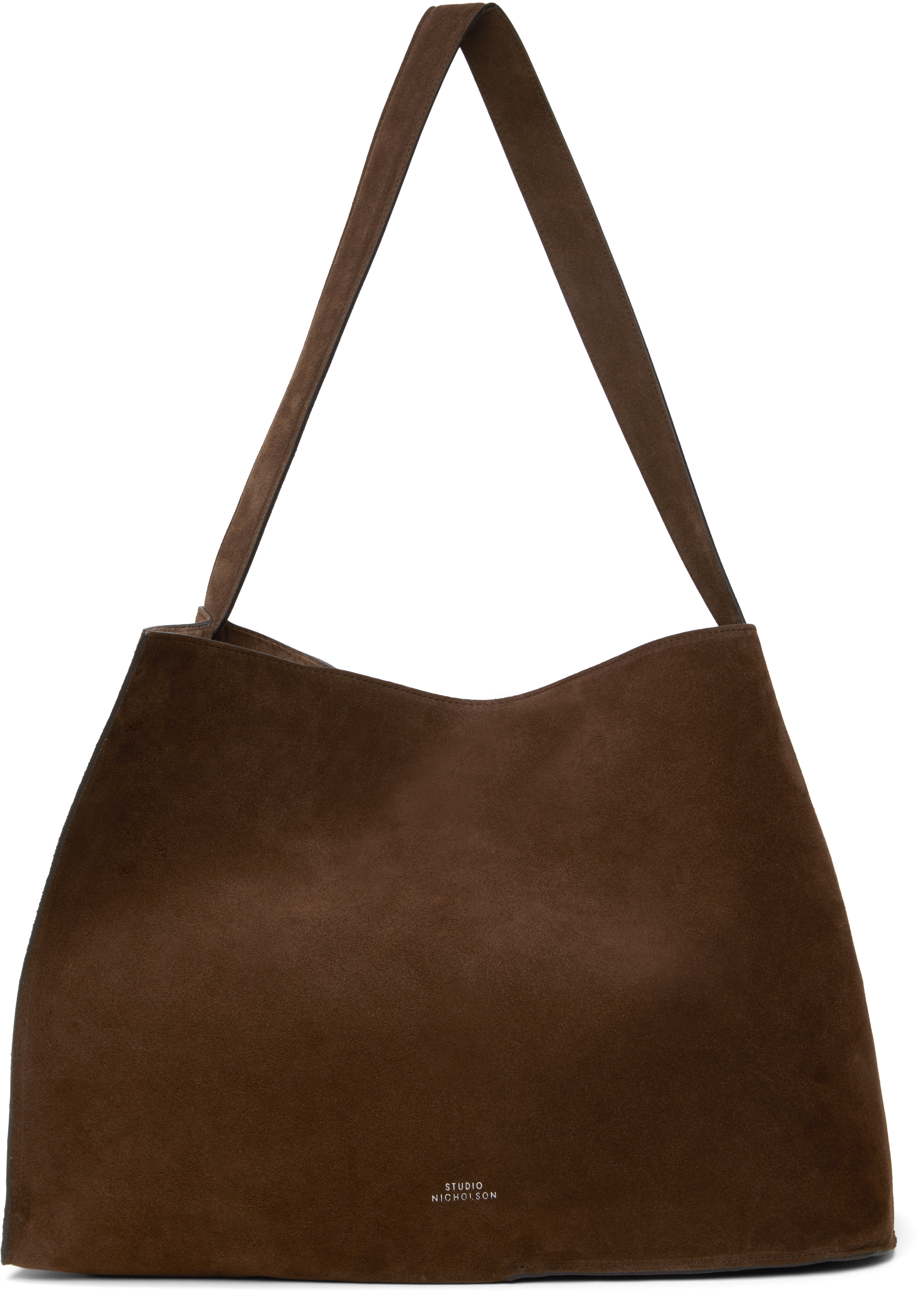 Brown Doublet Suede Tote by Studio Nicholson on Sale