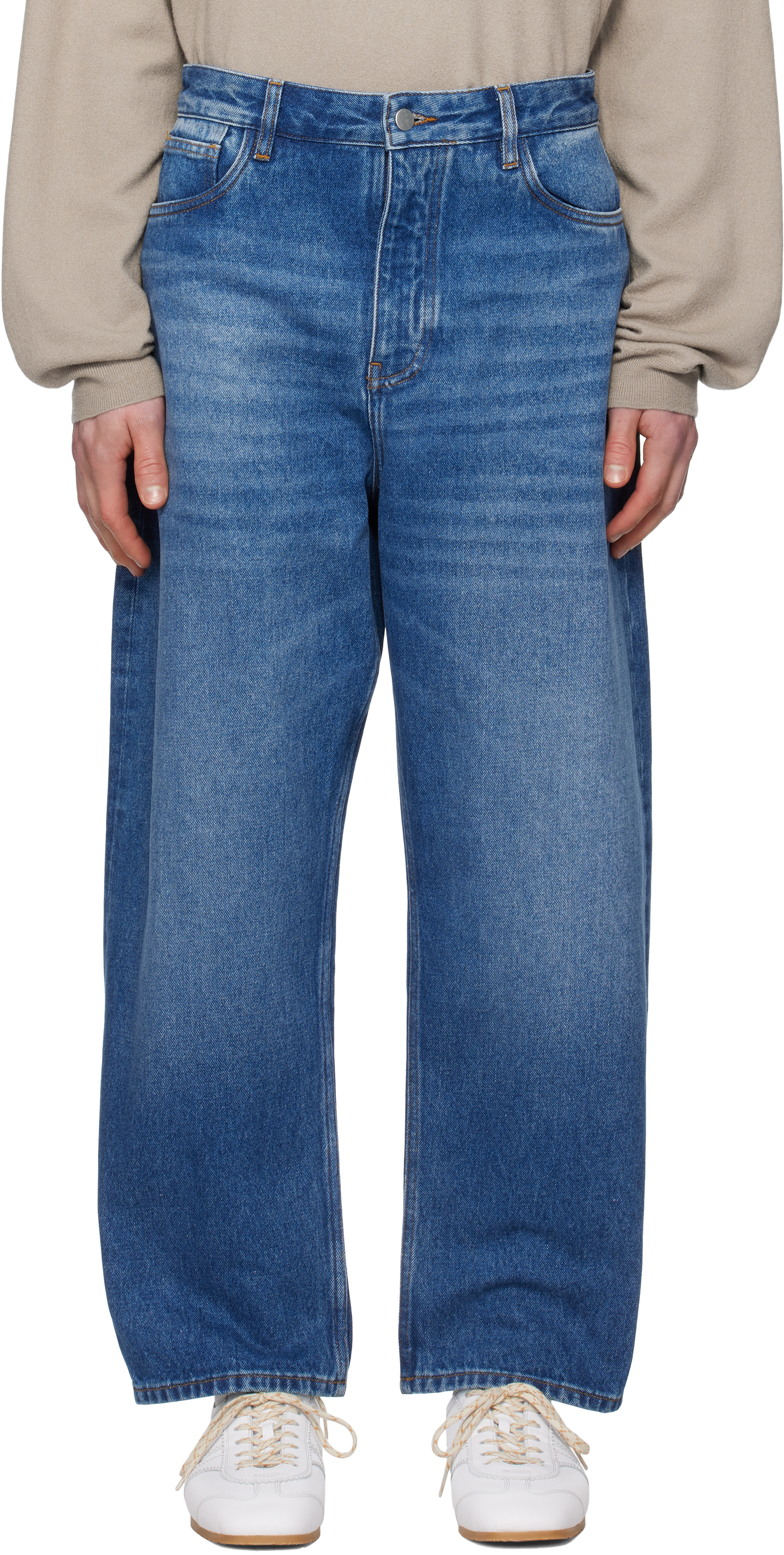 Studio Nicholson ルナ 膝丈 ショツ LUNASNW1544 INDIGO Studio Nicholson - Luna Short in Indigo – gravitypope