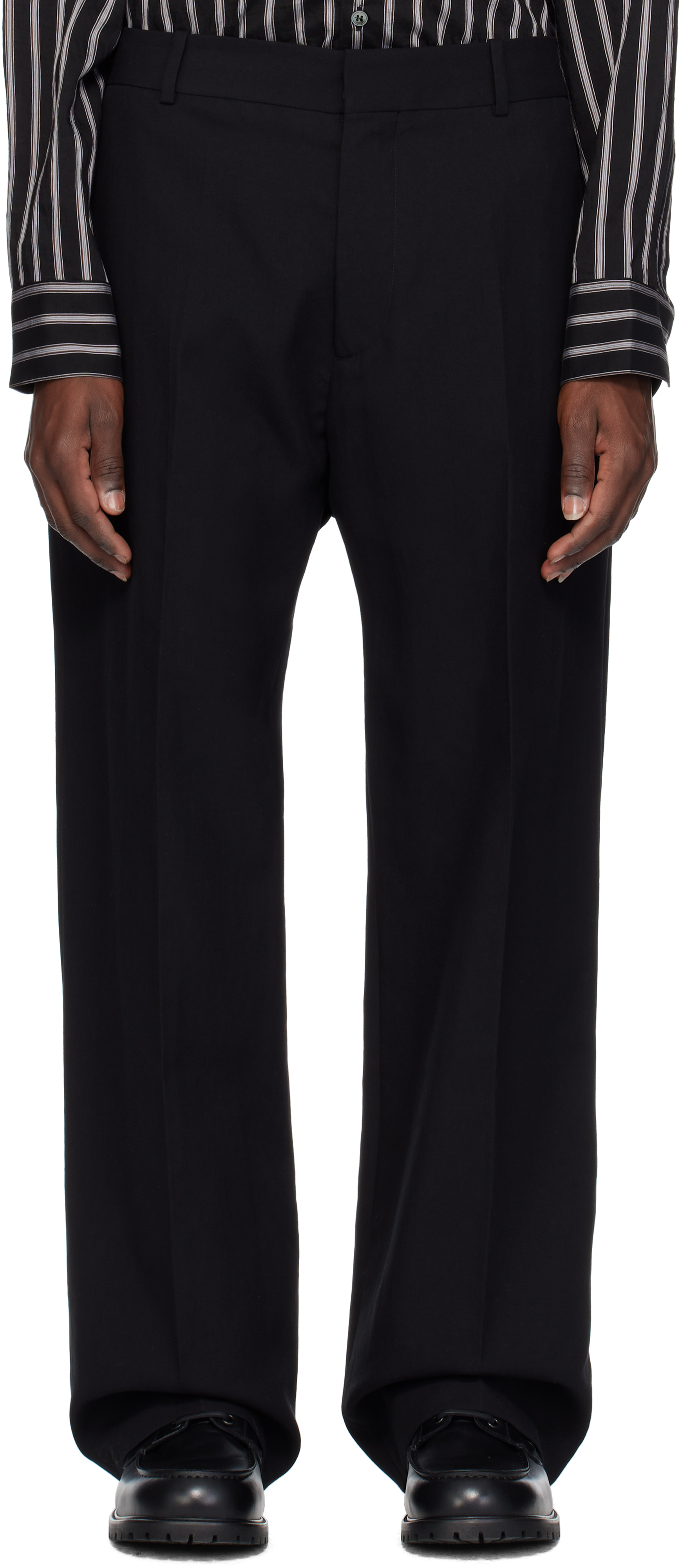 Black Circuit Trousers