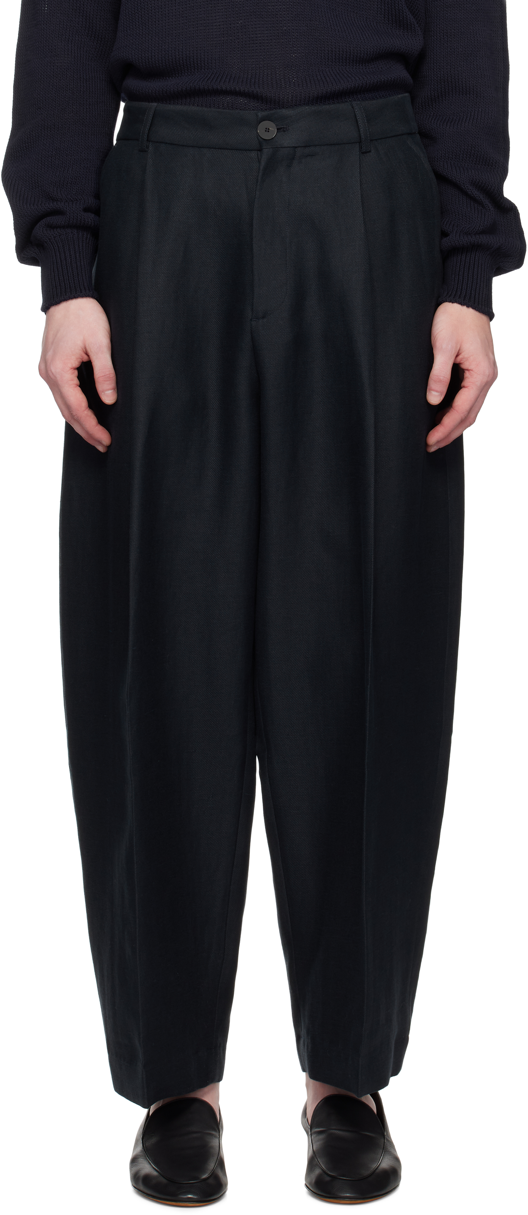 Navy Ellis Trousers