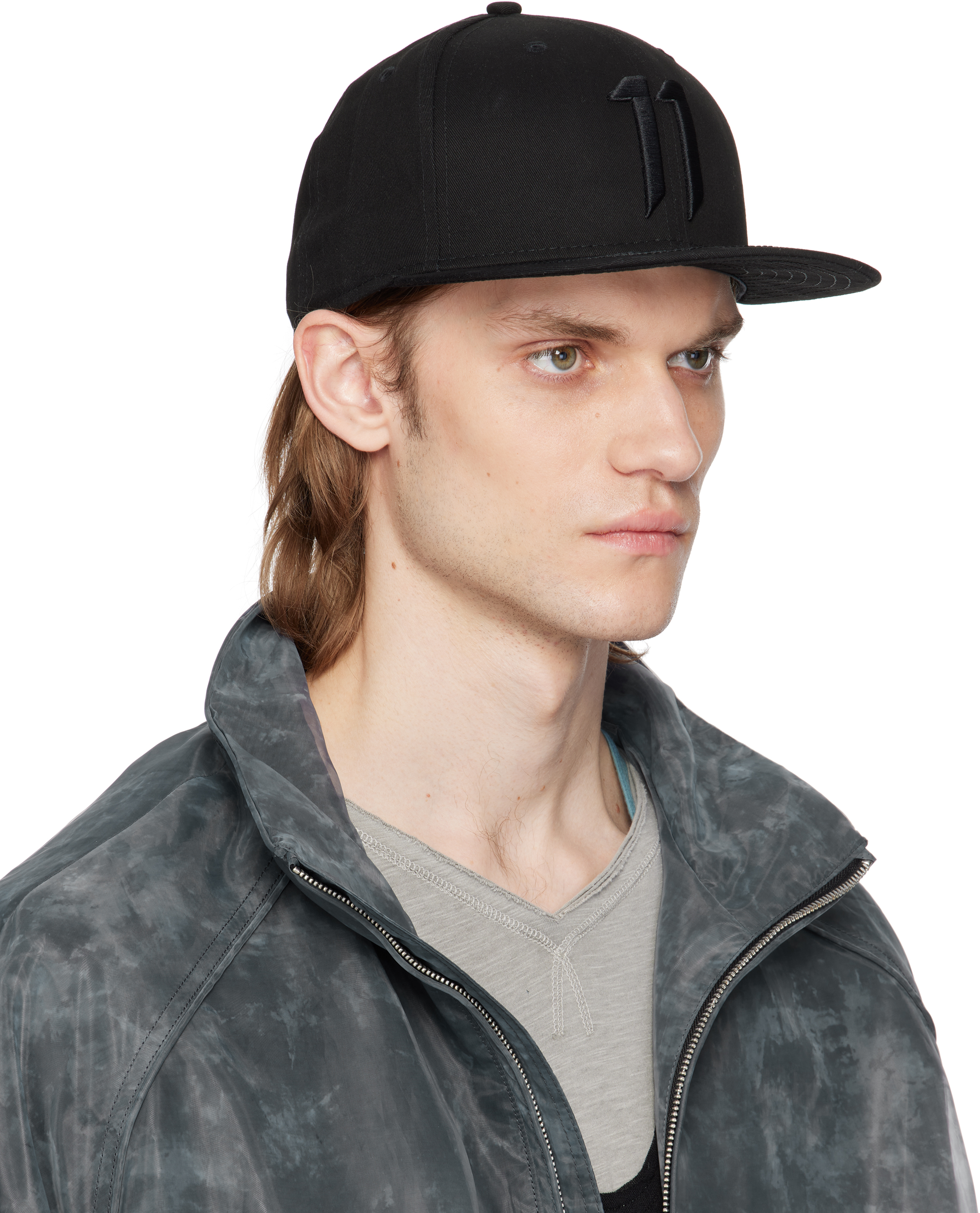 11 By Boris Bidjan Saberi Black New Era Edition 59fifty Cap In Black