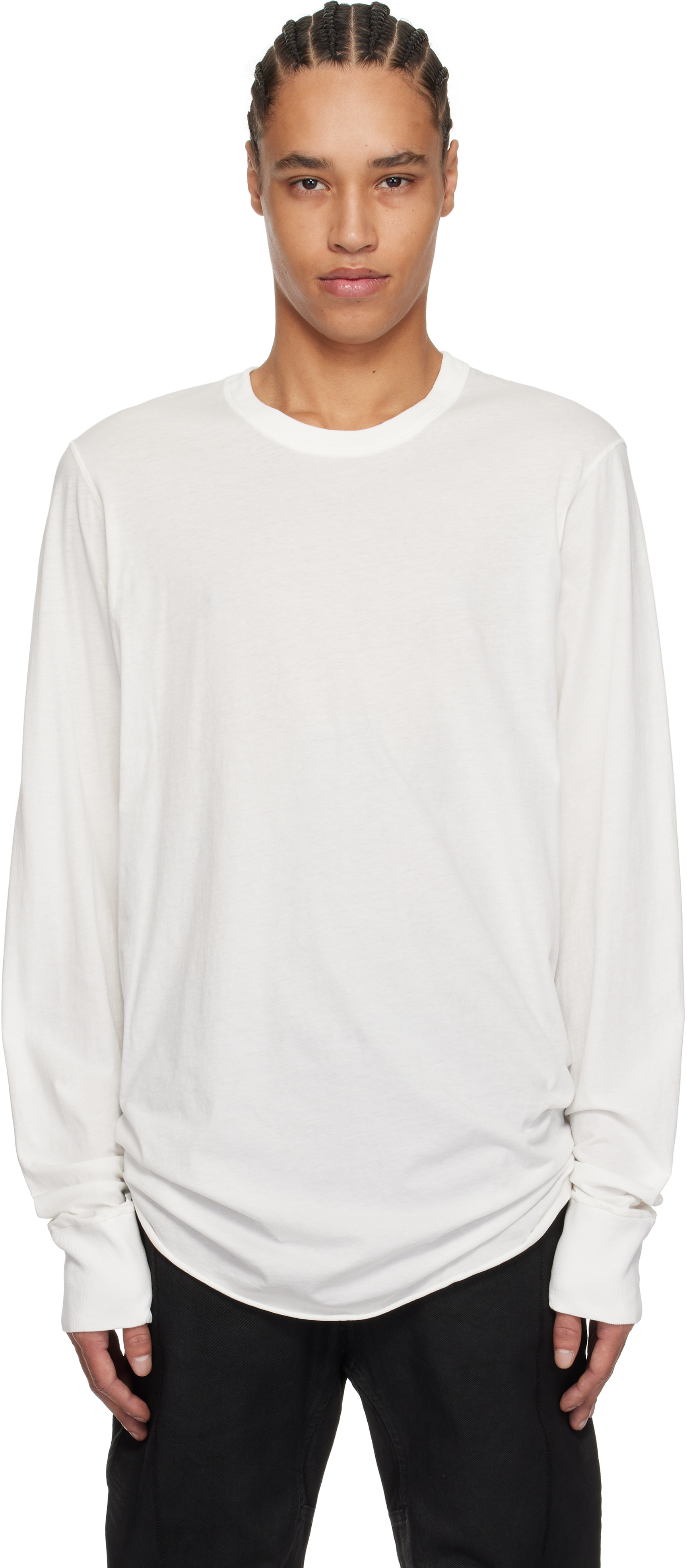 White LS1C T-shirt