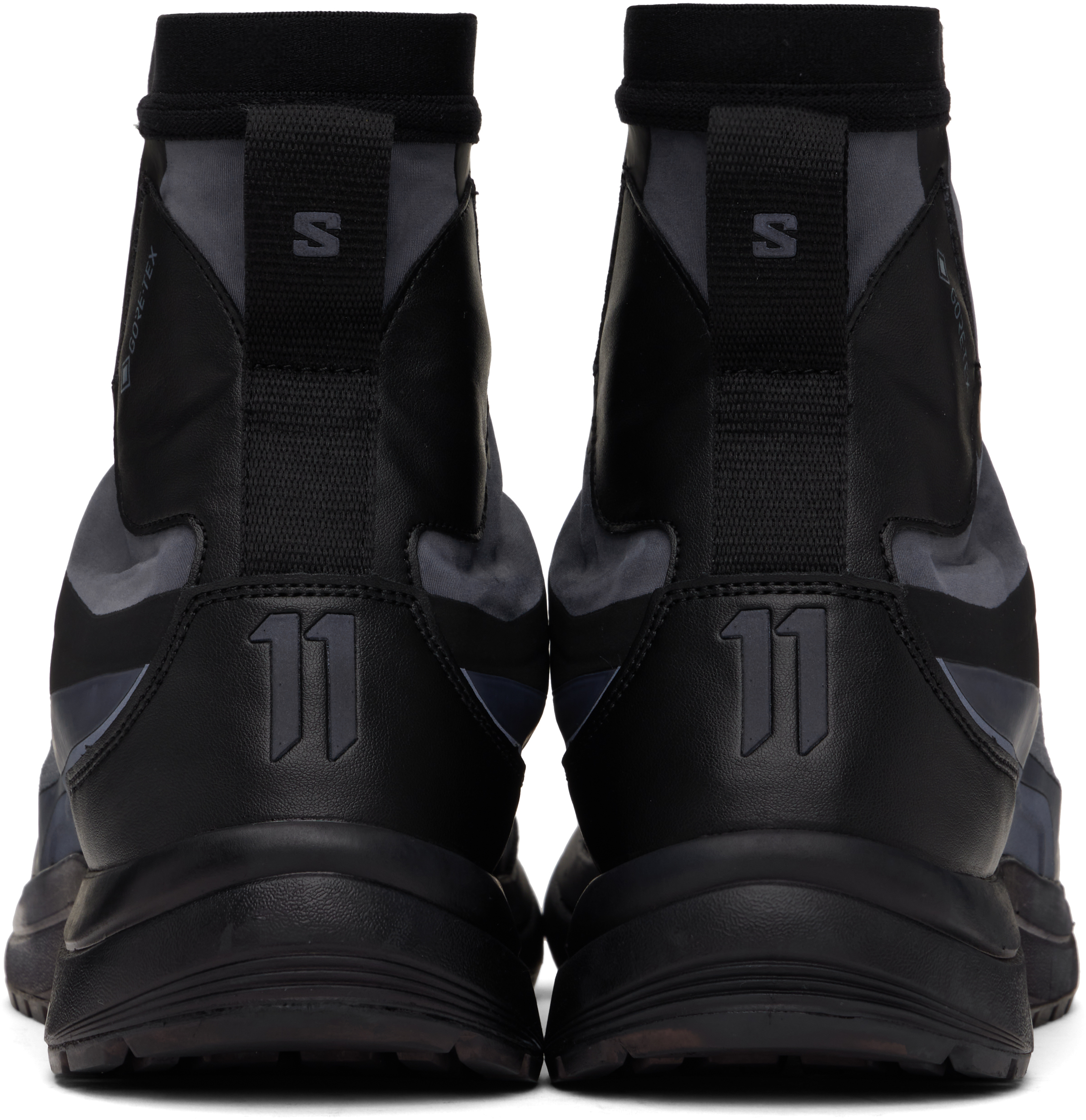 11 BY BORIS BIDJAN SABERI NAVY SALOMON EDITION BAMBA 2 HIGH GTX V2 SNEAKERS