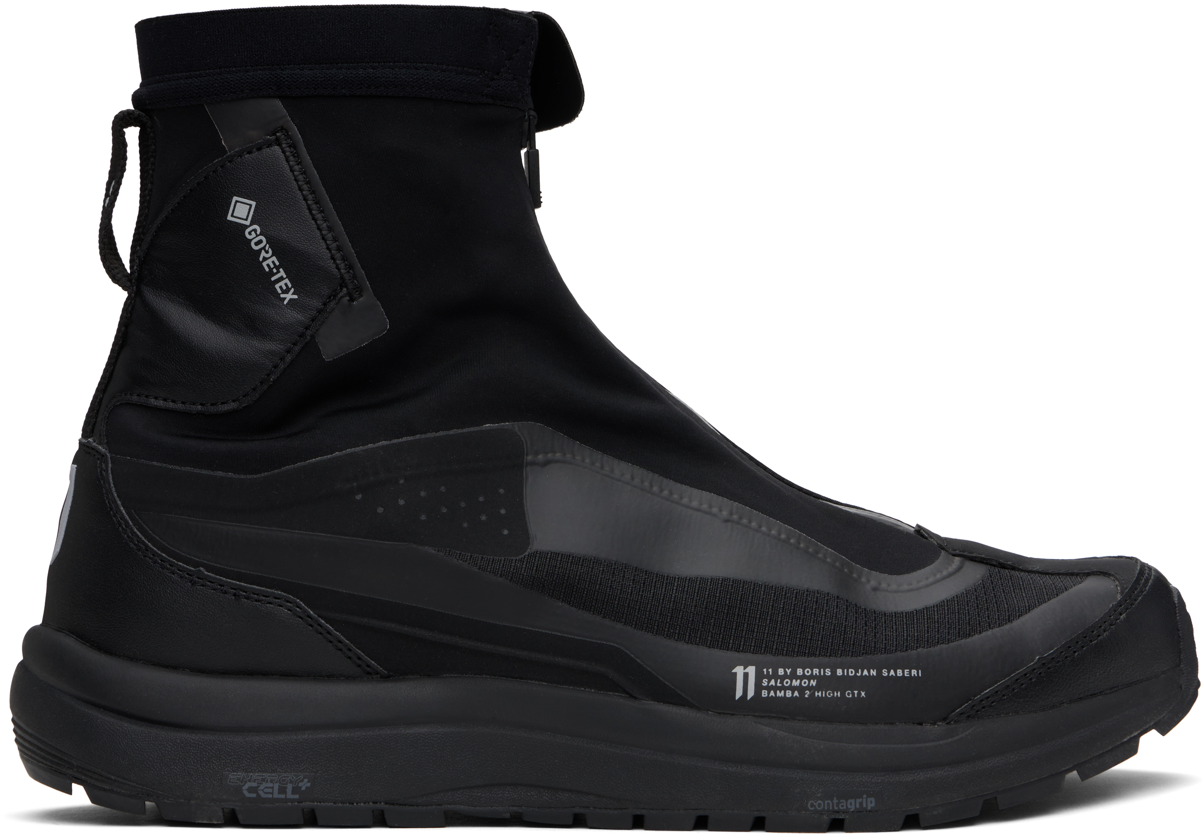 11 BY BORIS BIDJAN SABERI BLACK SALOMON EDITION BAMBA 2 HIGH GTX V2 SNEAKERS