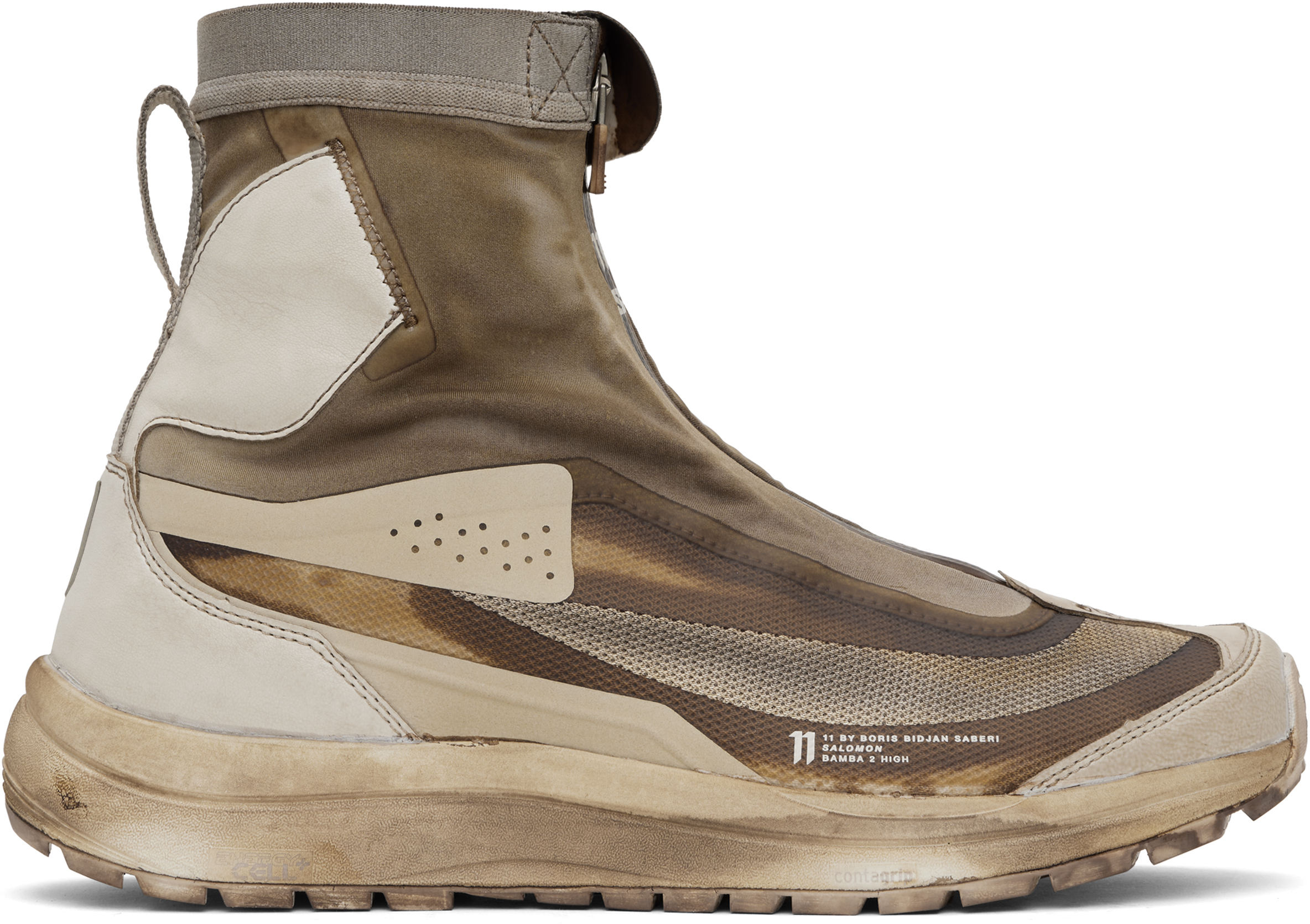 Brown Salomon Edition Bamba 2 High V2 Sneakers