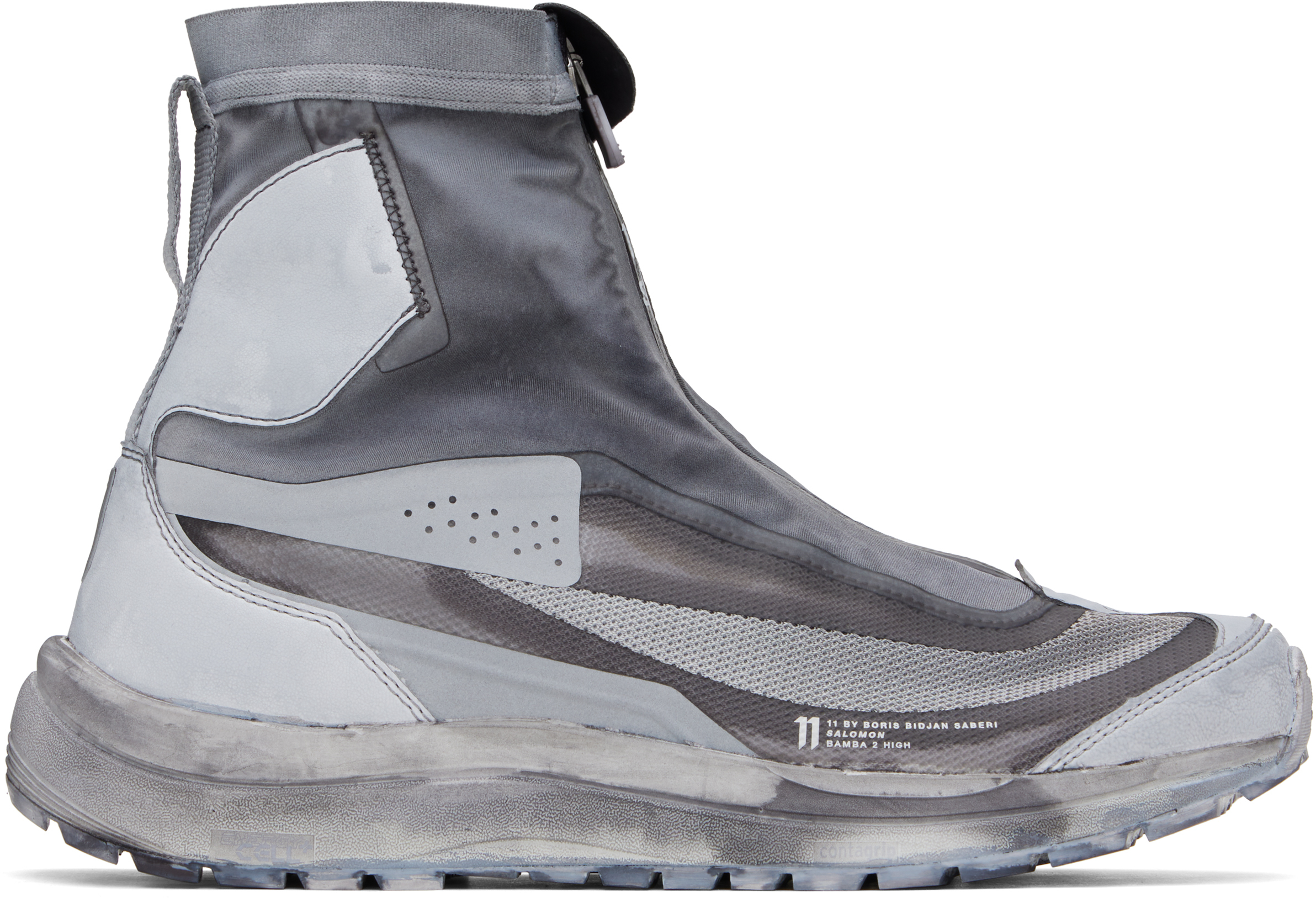 Gray Salomon Edition Bamba 2 High Sneakers