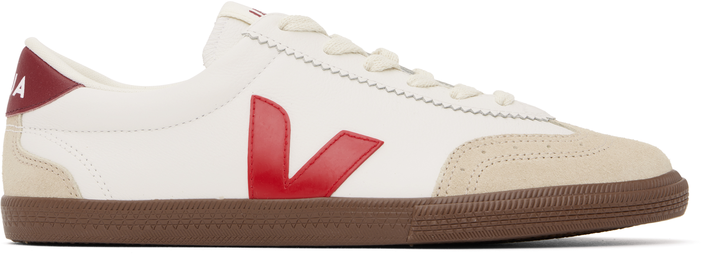 スニーカー VEJA 'Volley' sneakers Red Veja Volley Sneakers - Ivory/Ruby red - Veja - & Other Stories