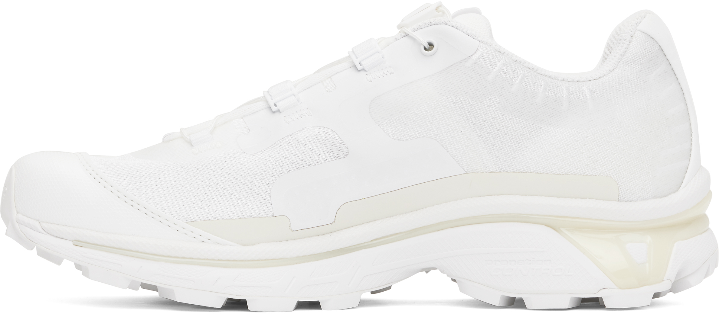 11 By Boris Bidjan Saberi White Salomon Edition Bamba 5 Sneakers In White
