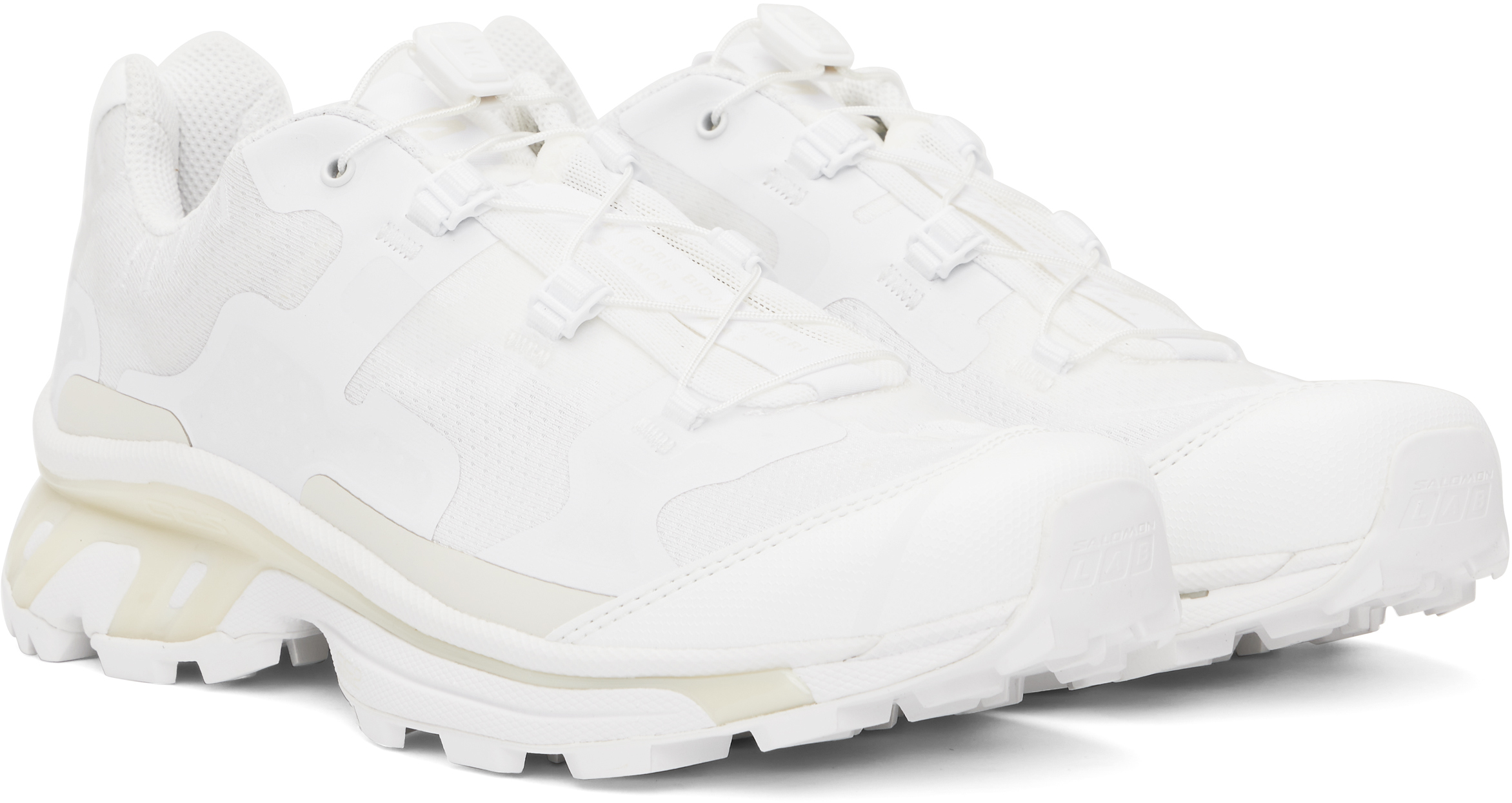 11 By Boris Bidjan Saberi White Salomon Edition Bamba 5 Sneakers In White