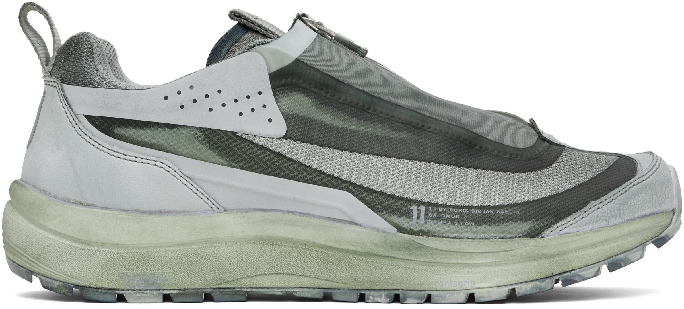 Green Salomon Edition Bamba 2 Low V2 Sneakers