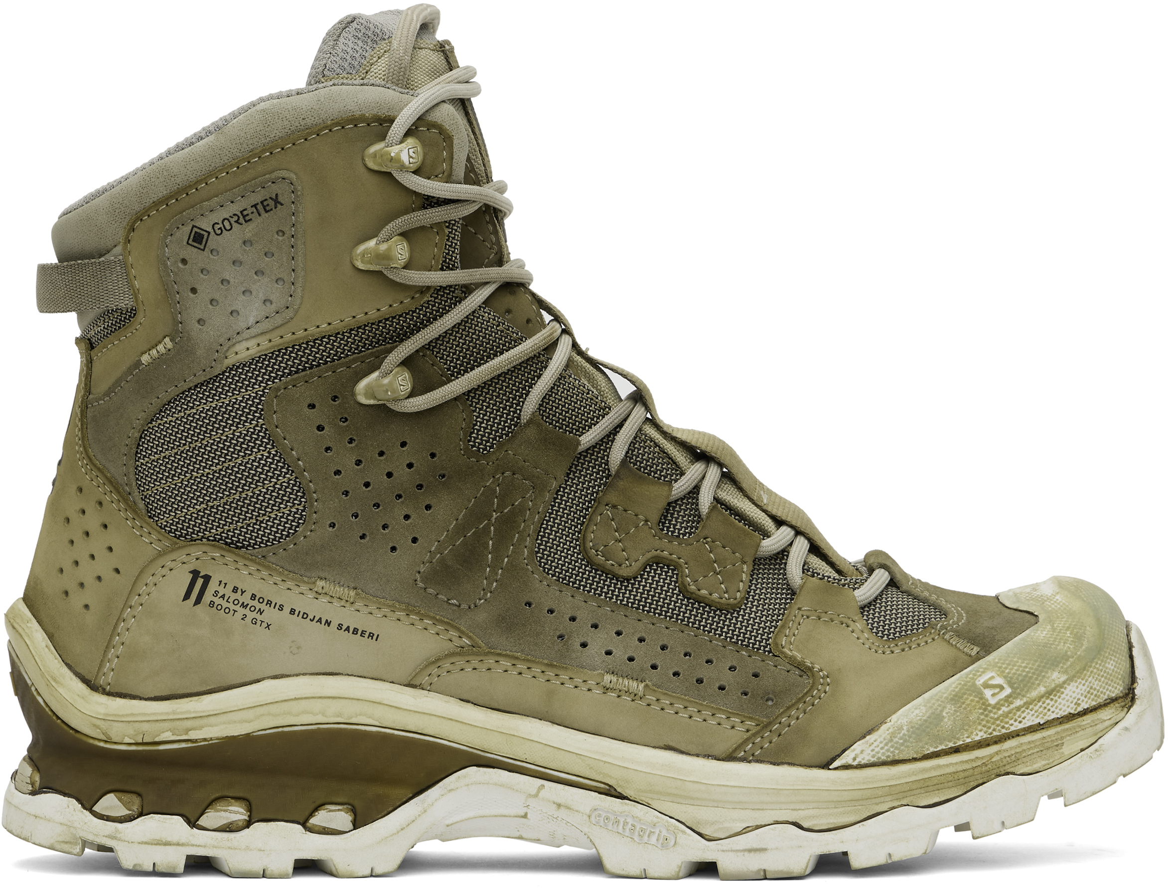 Khaki Salomon Edition 2 GTX Boots