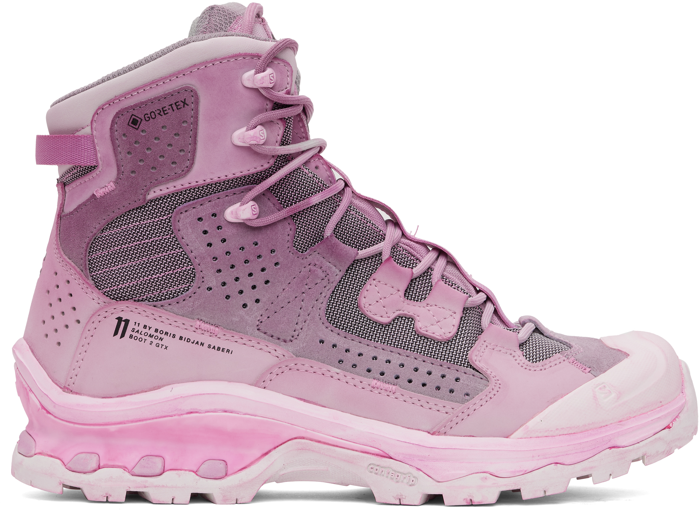 Pink Salomon Edition 2 GTX Boots