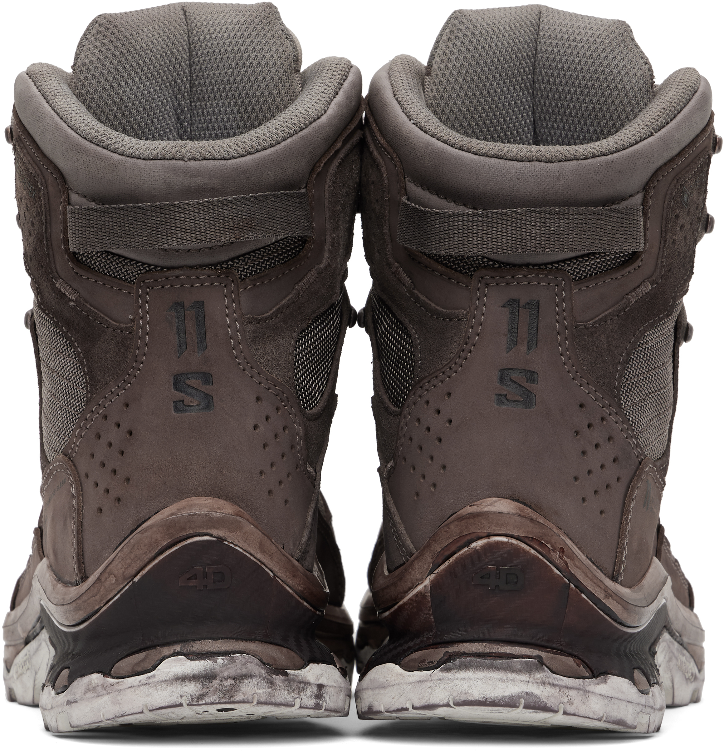 11 BY BORIS BIDJAN SABERI GRAY SALOMON EDITION 2 GTX BOOTS