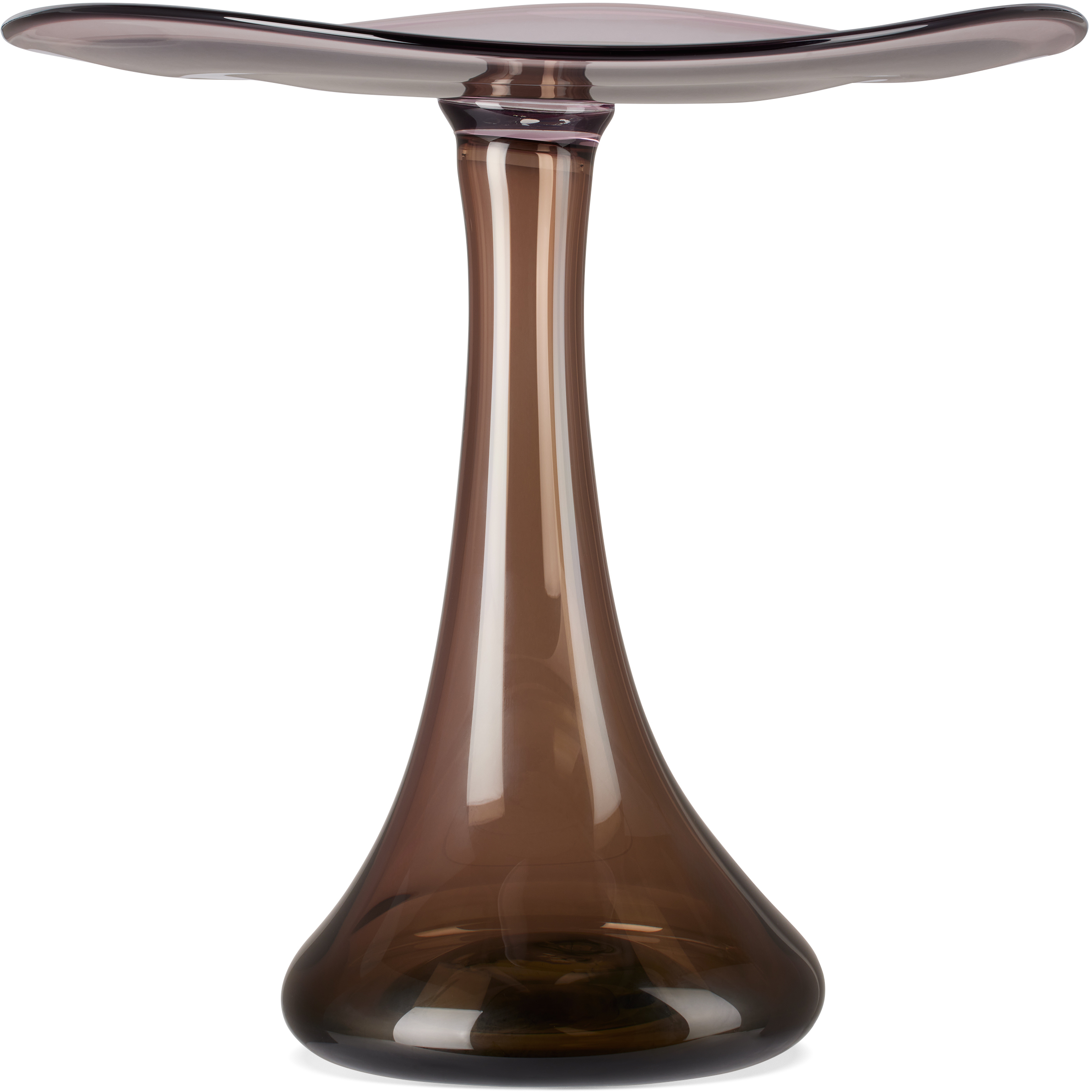 HELLE MARDAHL PURPLE 'THE PEDESTAL MEGA' CAKE STAND 