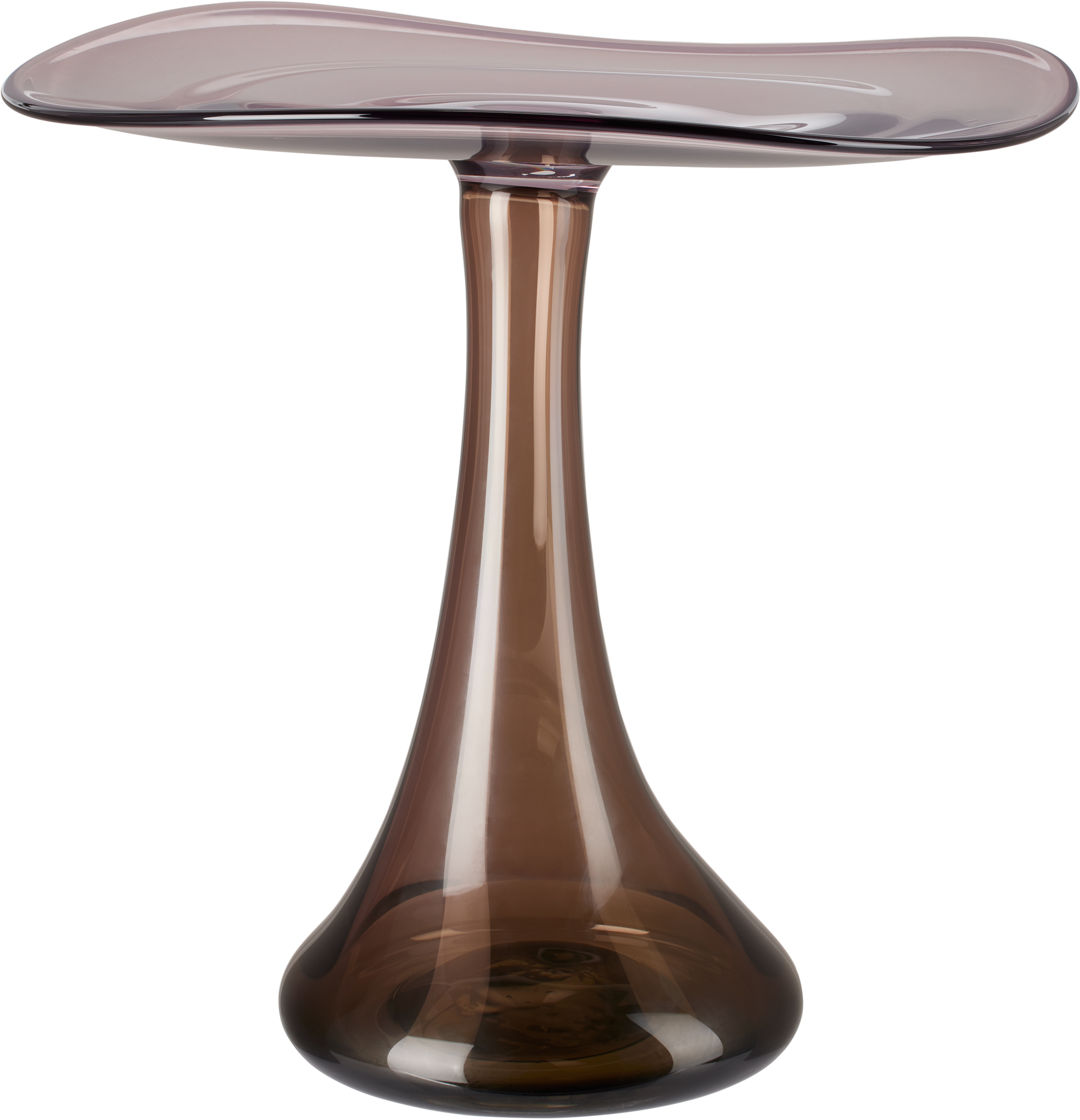 Helle Mardahl Purple 'the Pedestal Mega' Cake Stand In Aubergine Punch & Ol