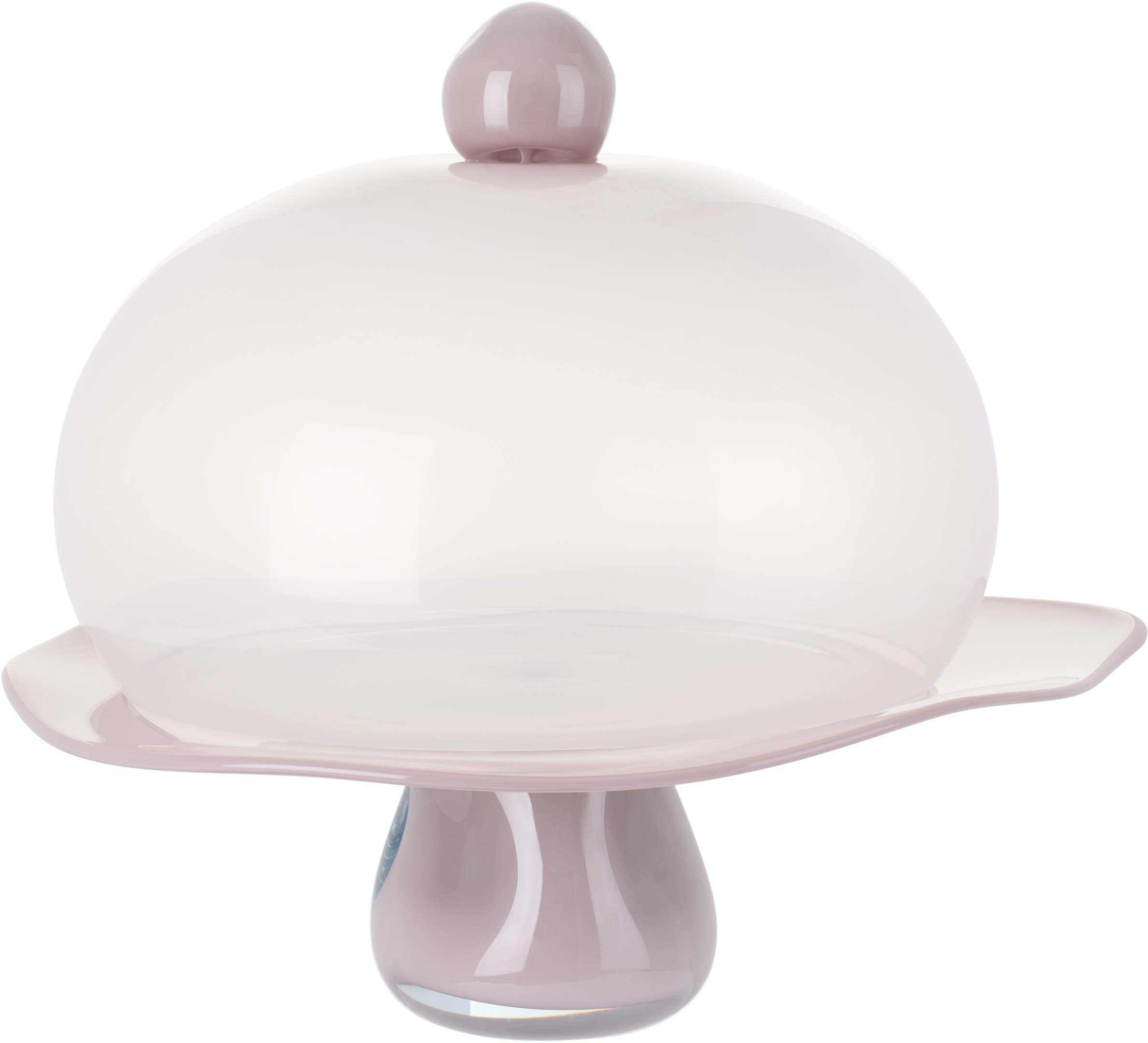 Helle Mardahl Purple 'the Stand' Cake Stand In Plum