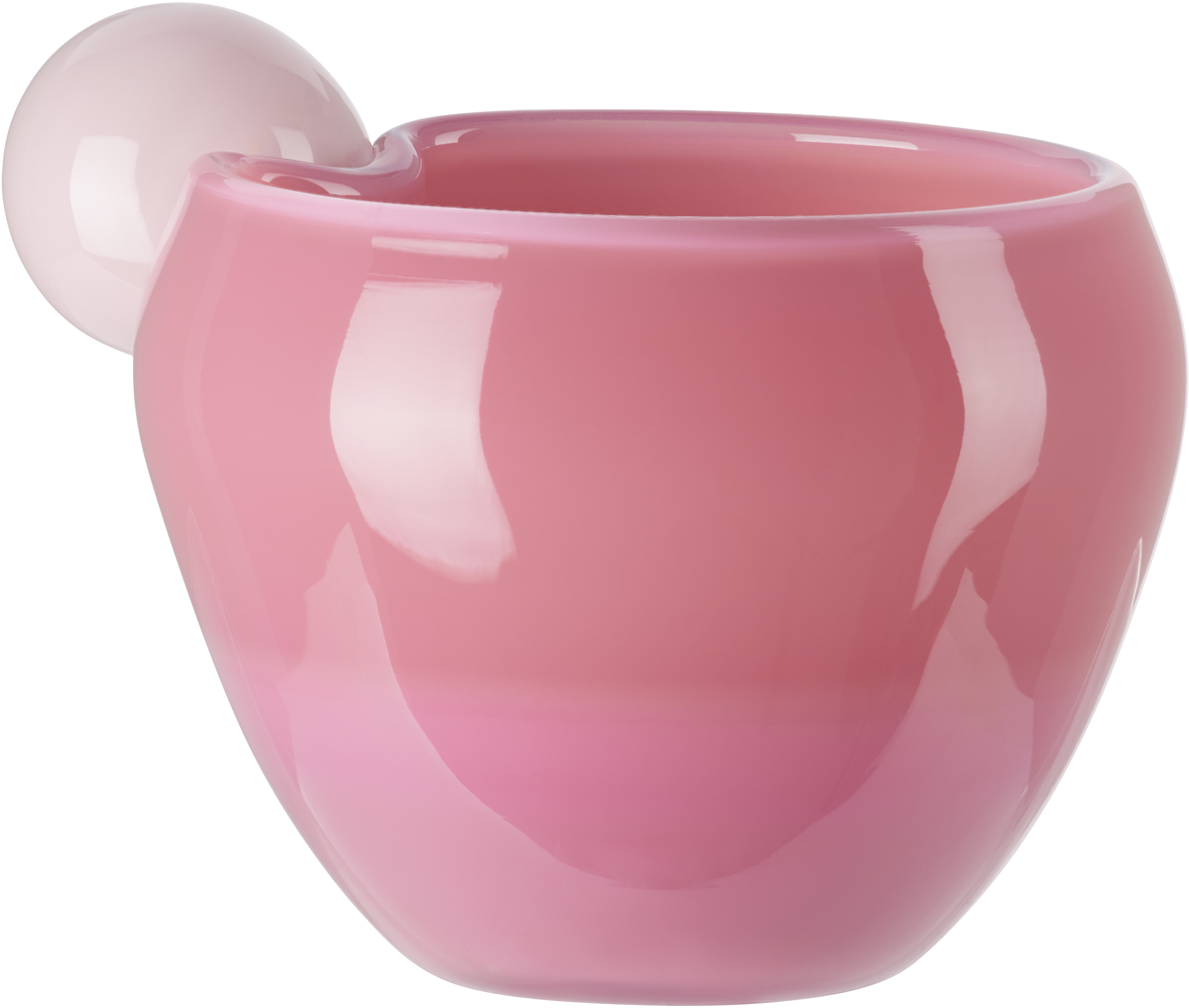 Helle Mardahl Pink 'the Cup Medi' Mug In Milky Rose & Pink
