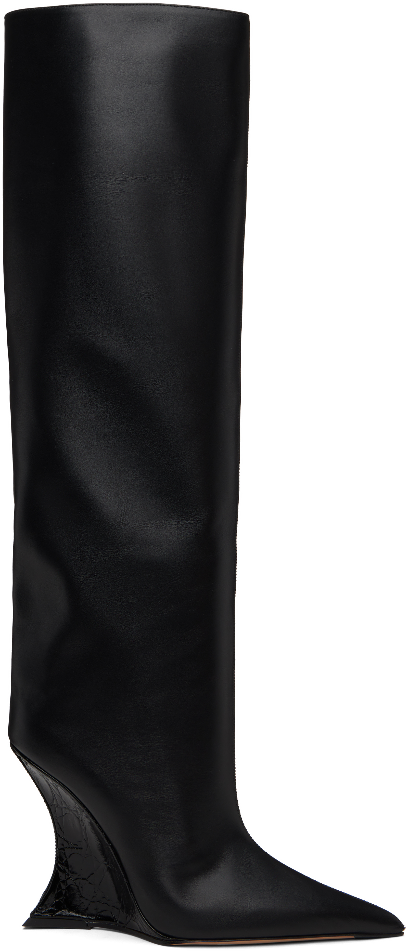 Black Nina Tall Boots