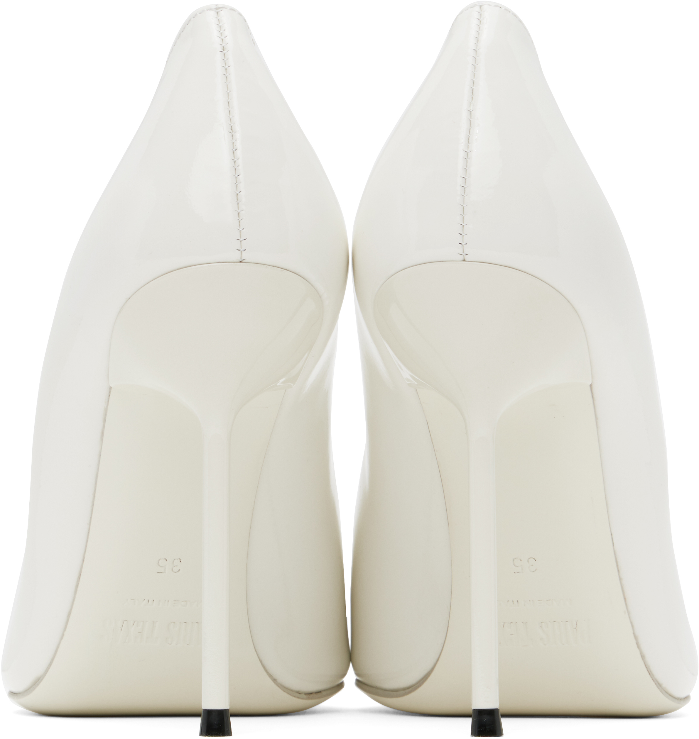 Paris Texas White Lidia Heels In White