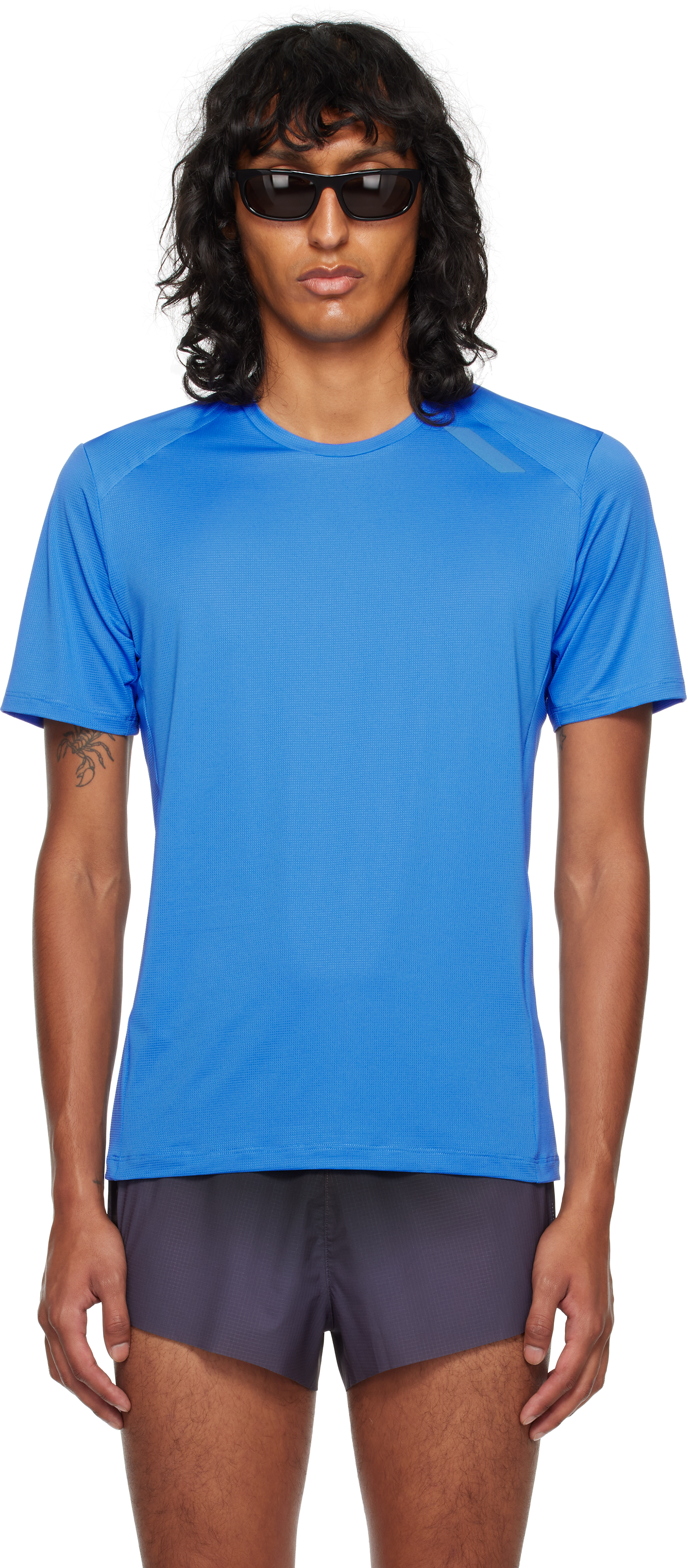 【関税込み】SOAR Running ブルー Eco Tech Tシャツ Men's Eco Tech T | Blue – SOAR Running