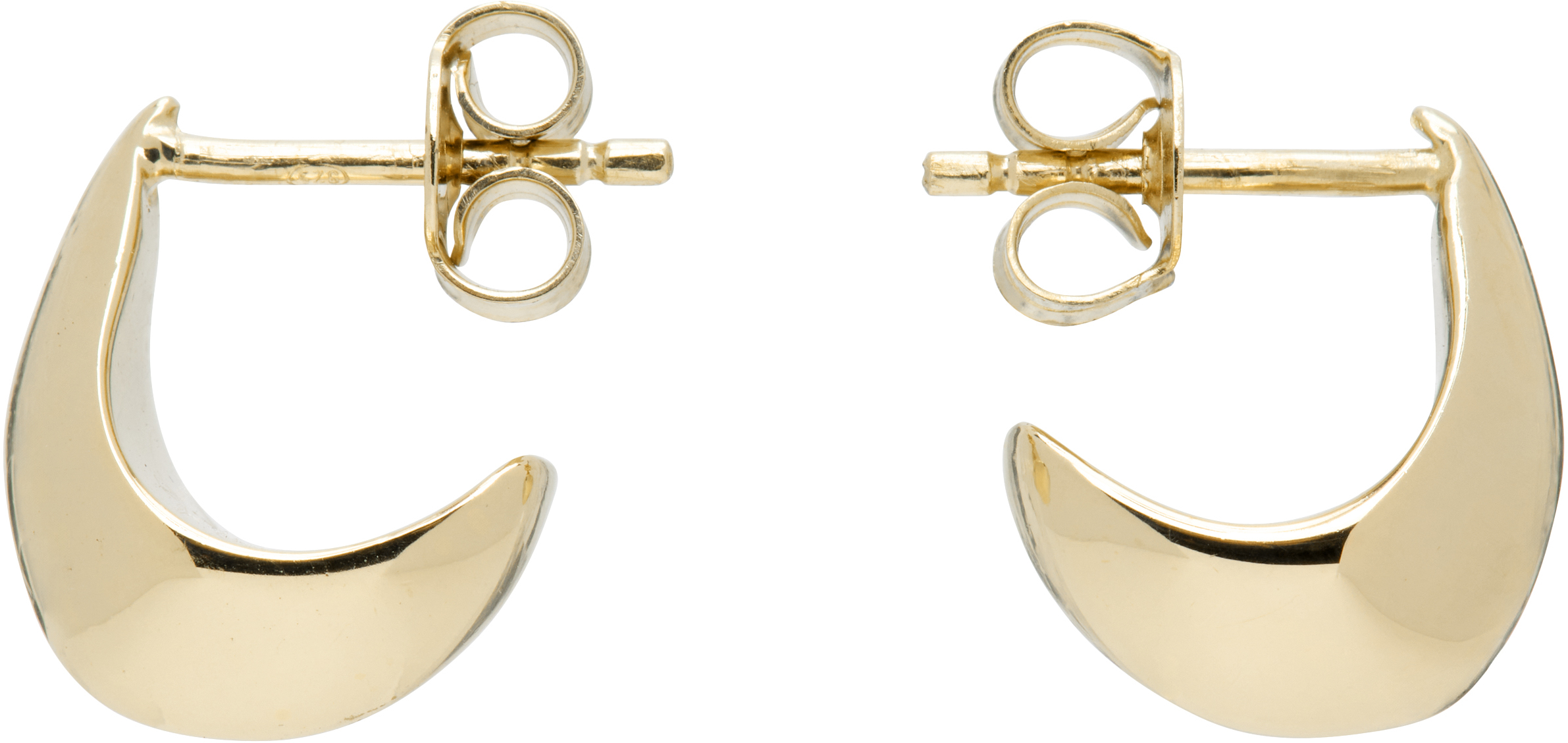 Lemaire Gold Micro Drop Earrings