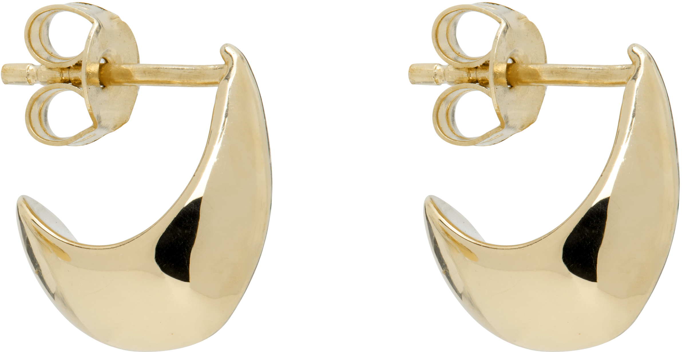 Lemaire Gold Micro Drop Earrings