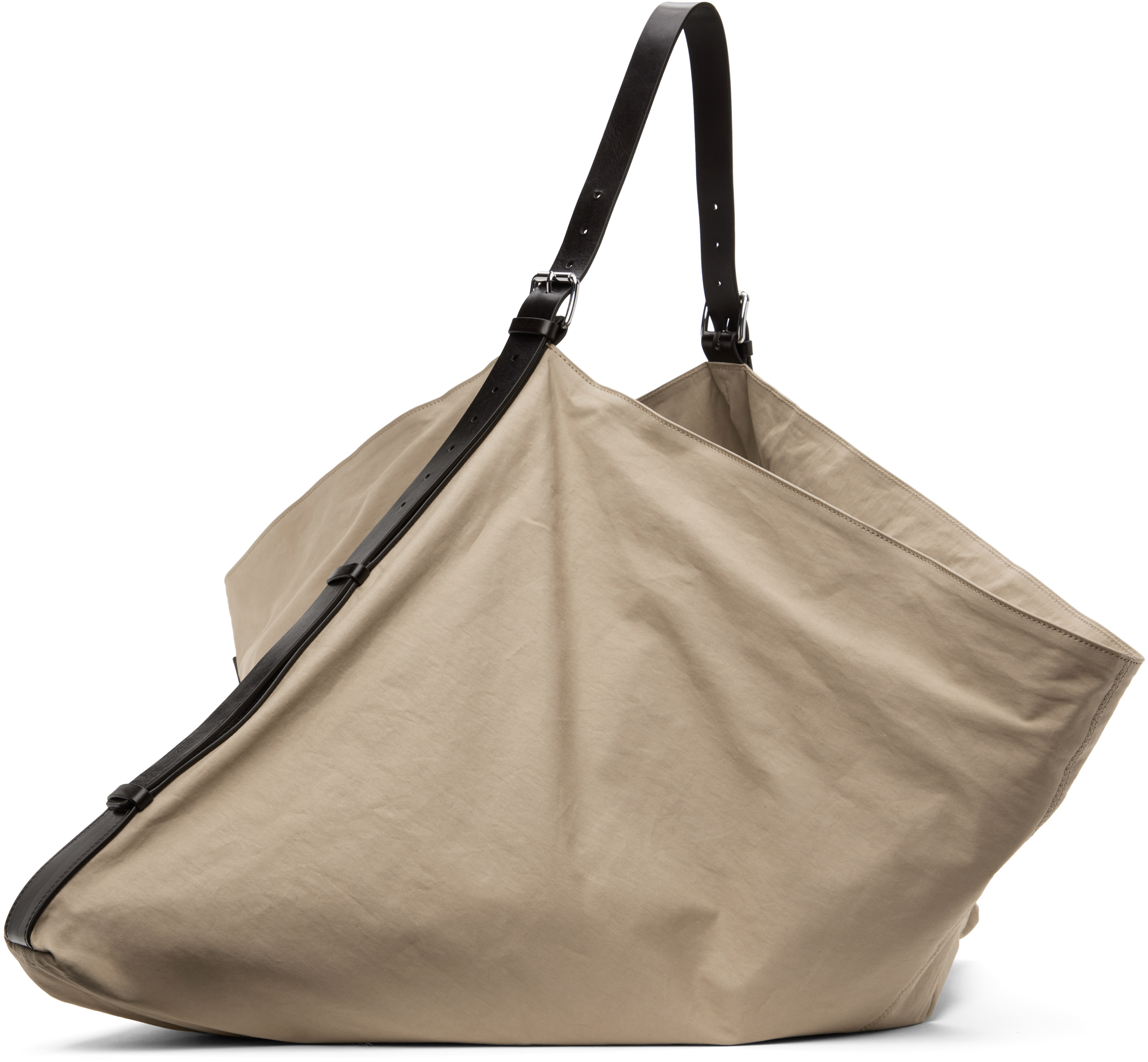 Lemaire Taupe Flag Bag