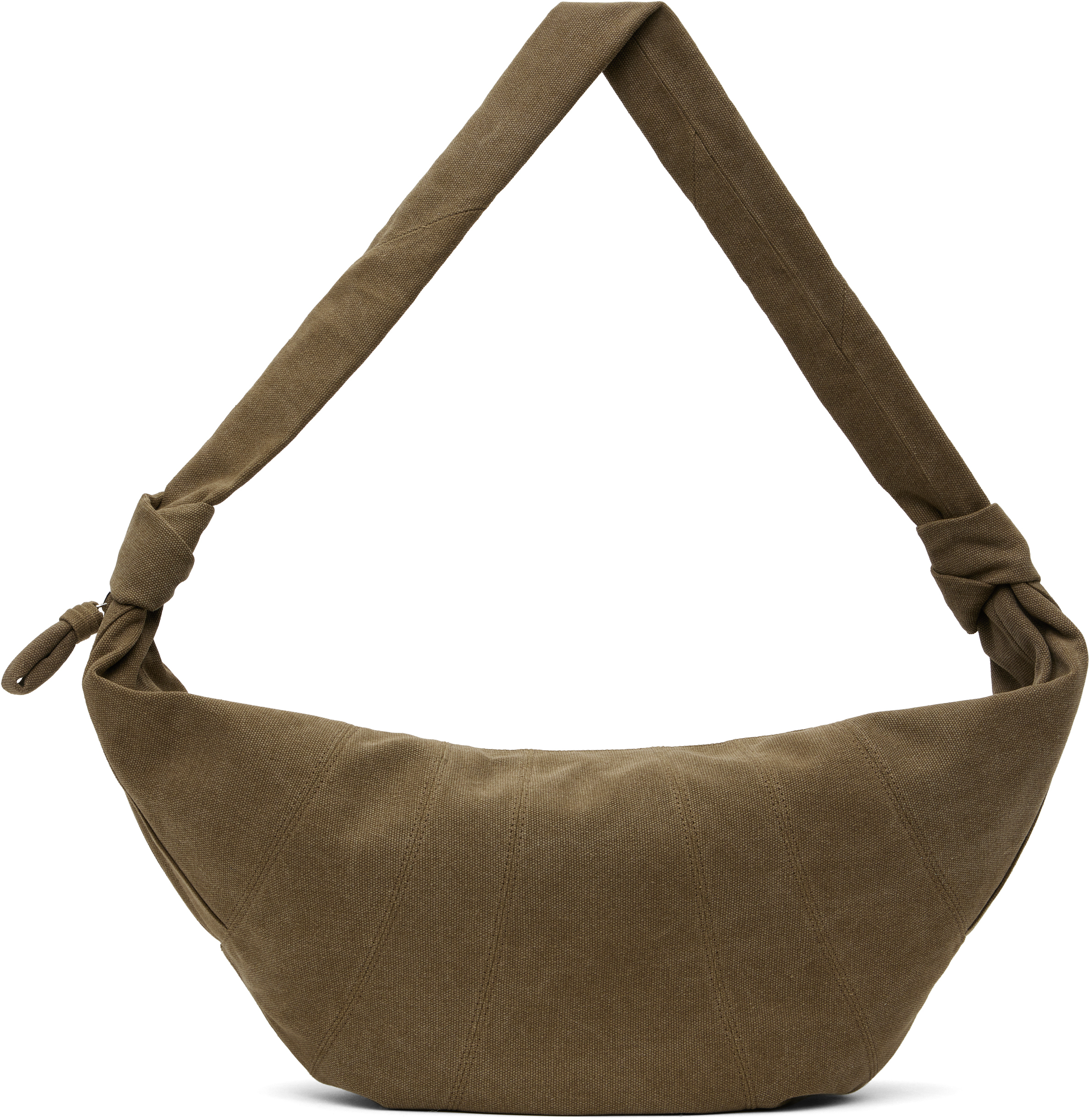 Khaki XL Croissant Bag