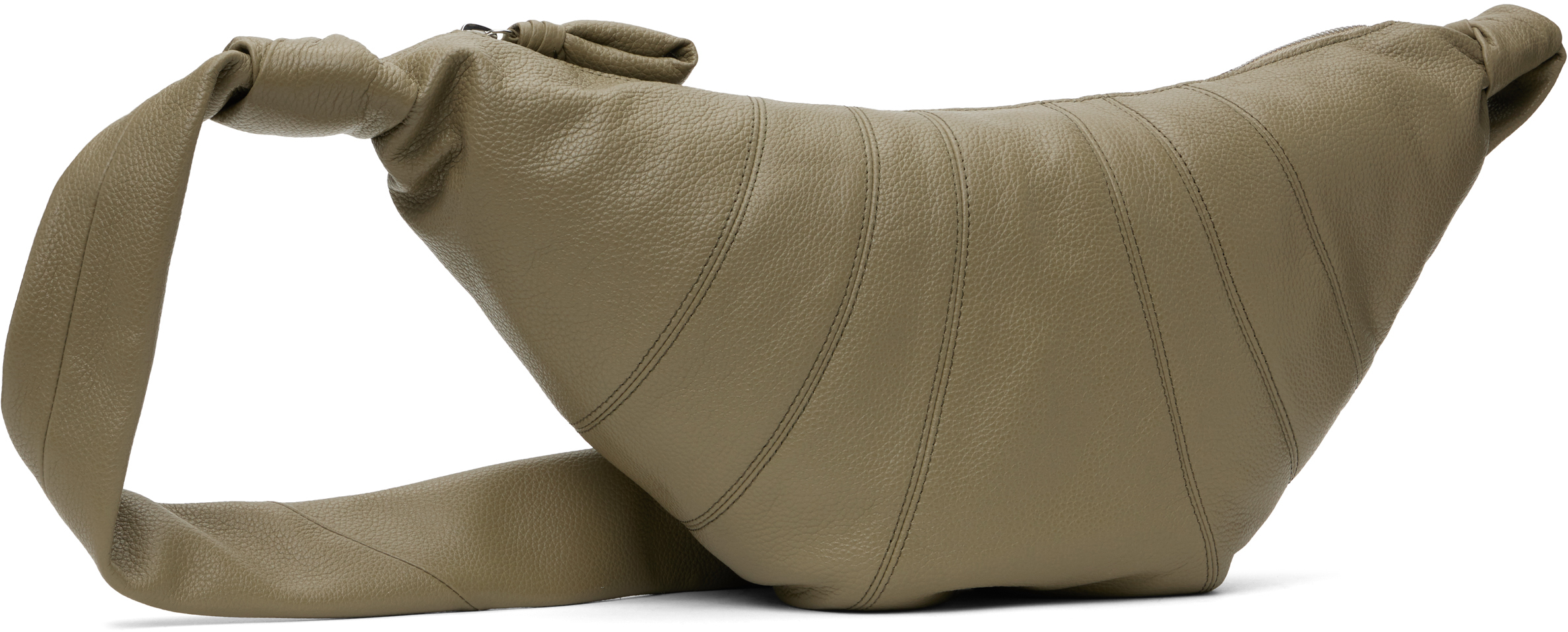 LEMAIRE KHAKI MEDIUM CROISSANT BAG