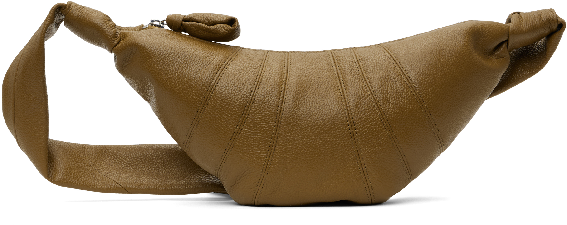 LEMAIRE: Brown Small Croissant Bag | SSENSE