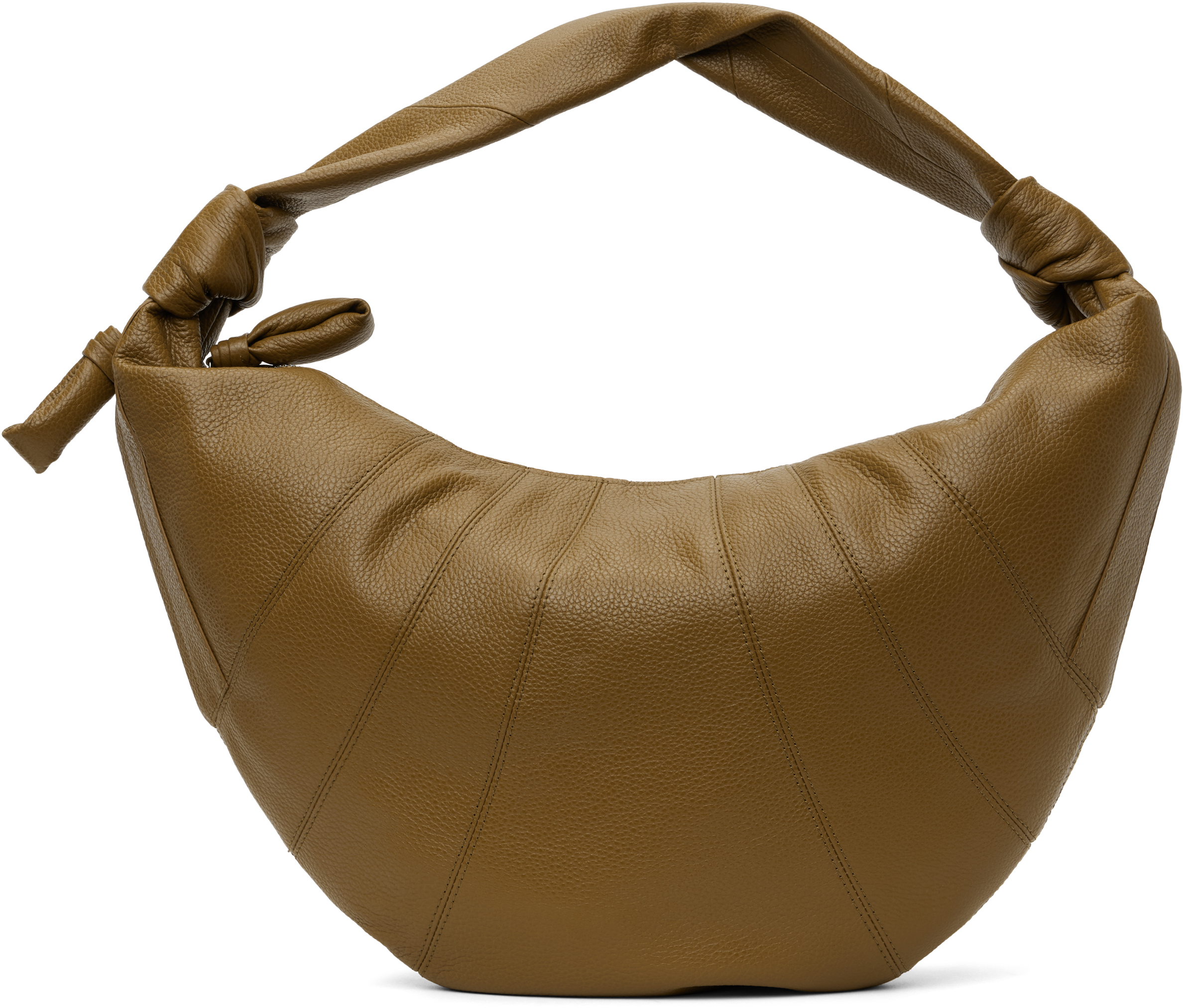 Brown Fortune Croissant Bag