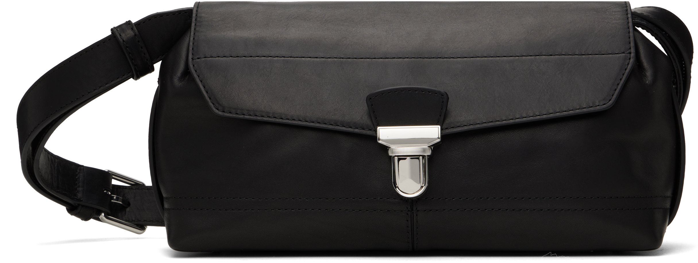 【関税込み】LEMAIRE ブラック スモール Gear バッグ LEMAIRE Gear バッグ S | ブラック | FARFETCH JP