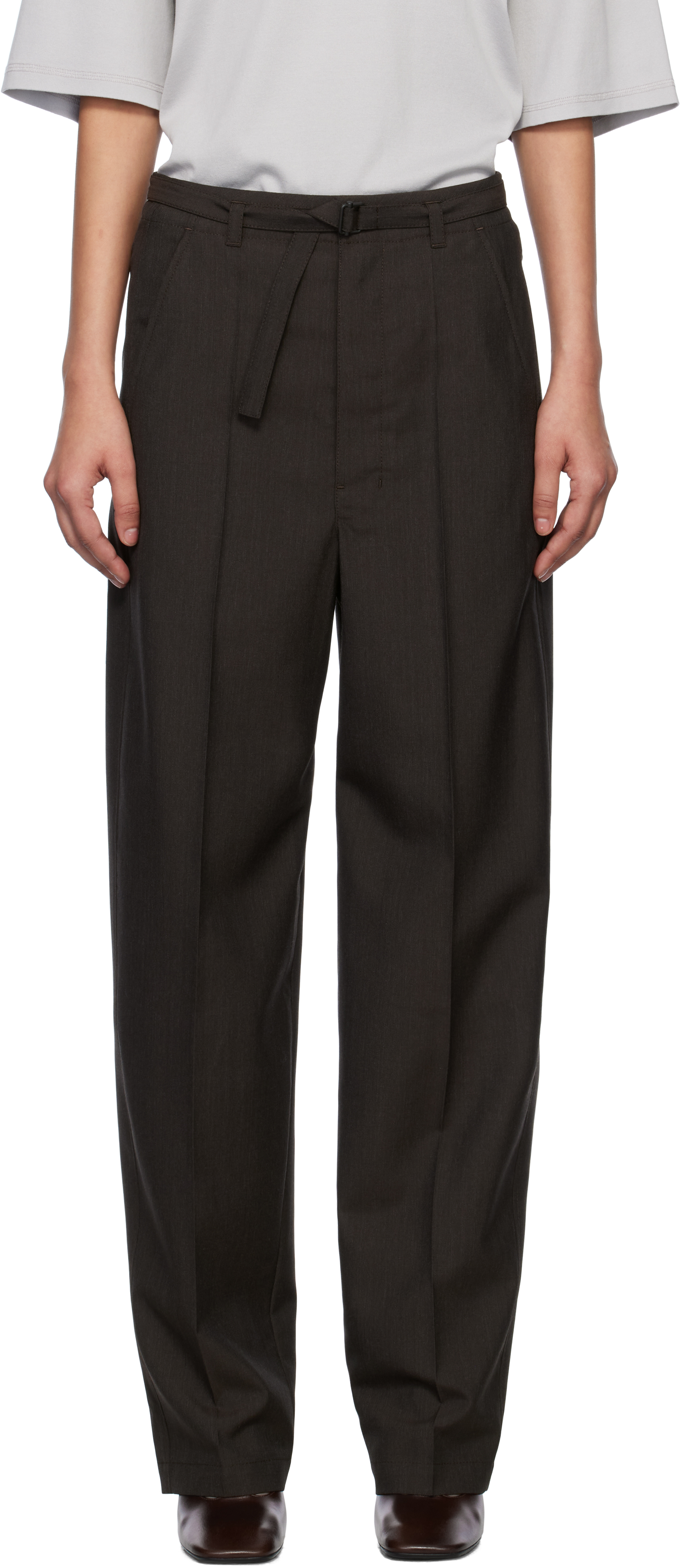 LEMAIRE レディース　パンツ パンツ TWISTED BELTED PANTS | LEMAIRE