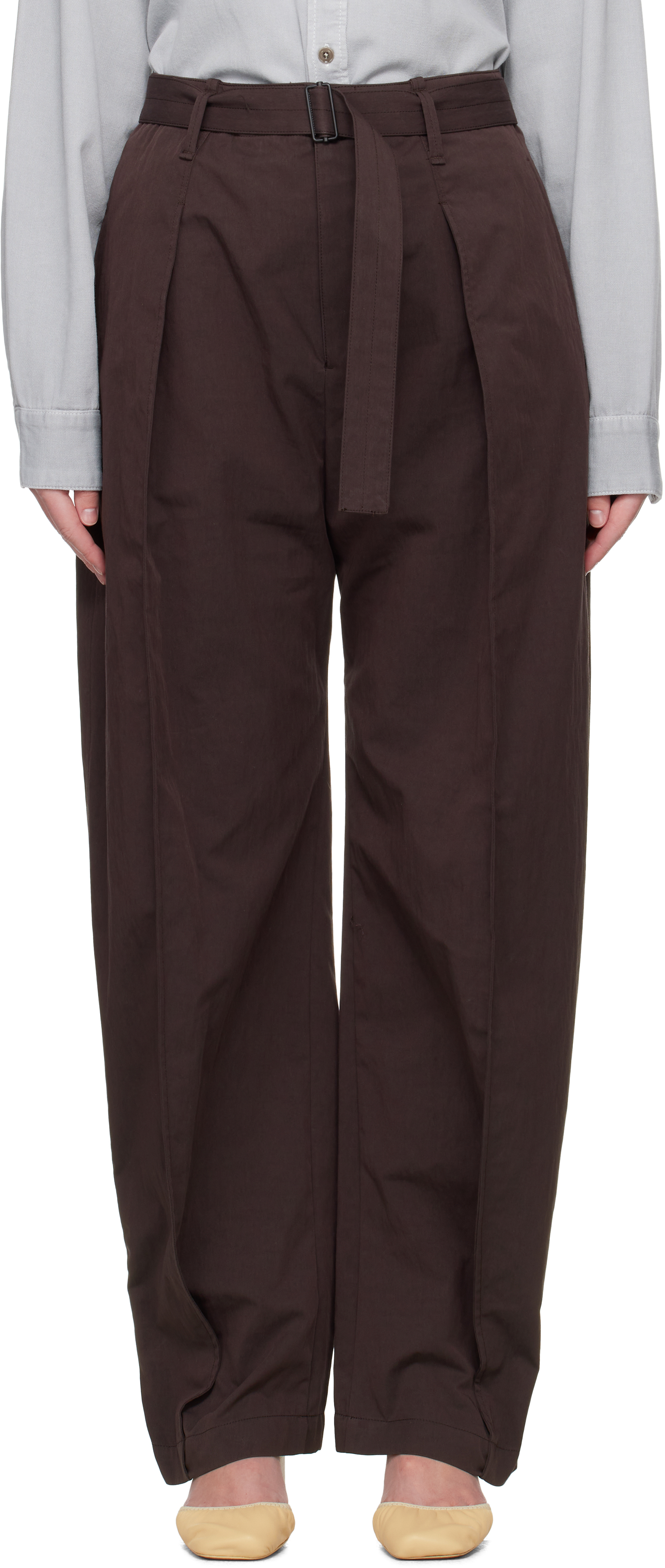 Curved Volume Tailored Pants – La Garçonne