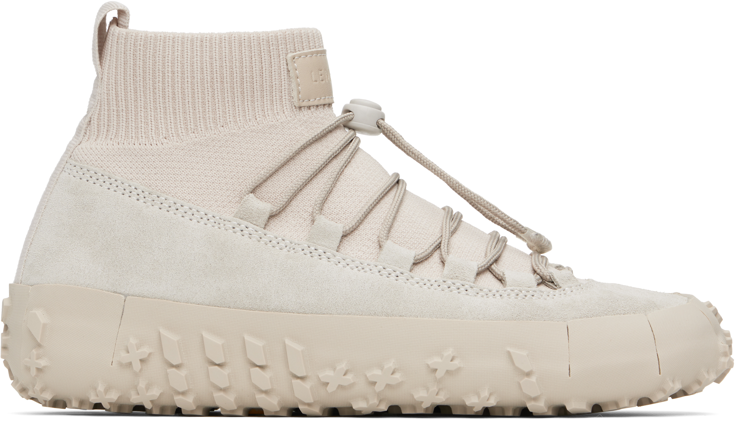 Gray Vibram Wrap On Sneakers
