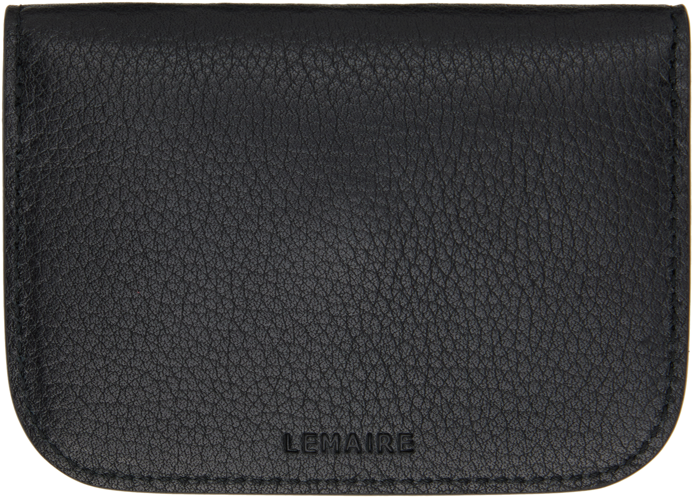 Lemaire Black Soft Tab Card Holder