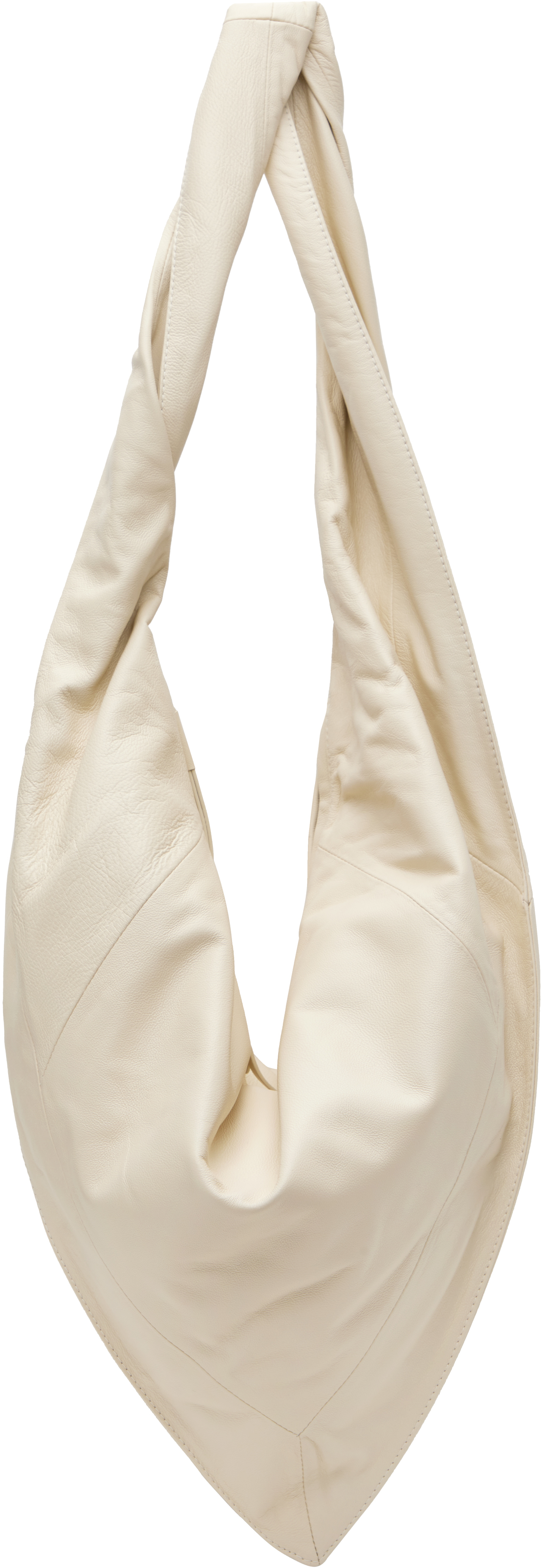 バイカラーデザイン♪【LEMAIRE】SMALL SCARF BAG Black / Dark Chocolate Scarf Bag Small | LEMAIRE
