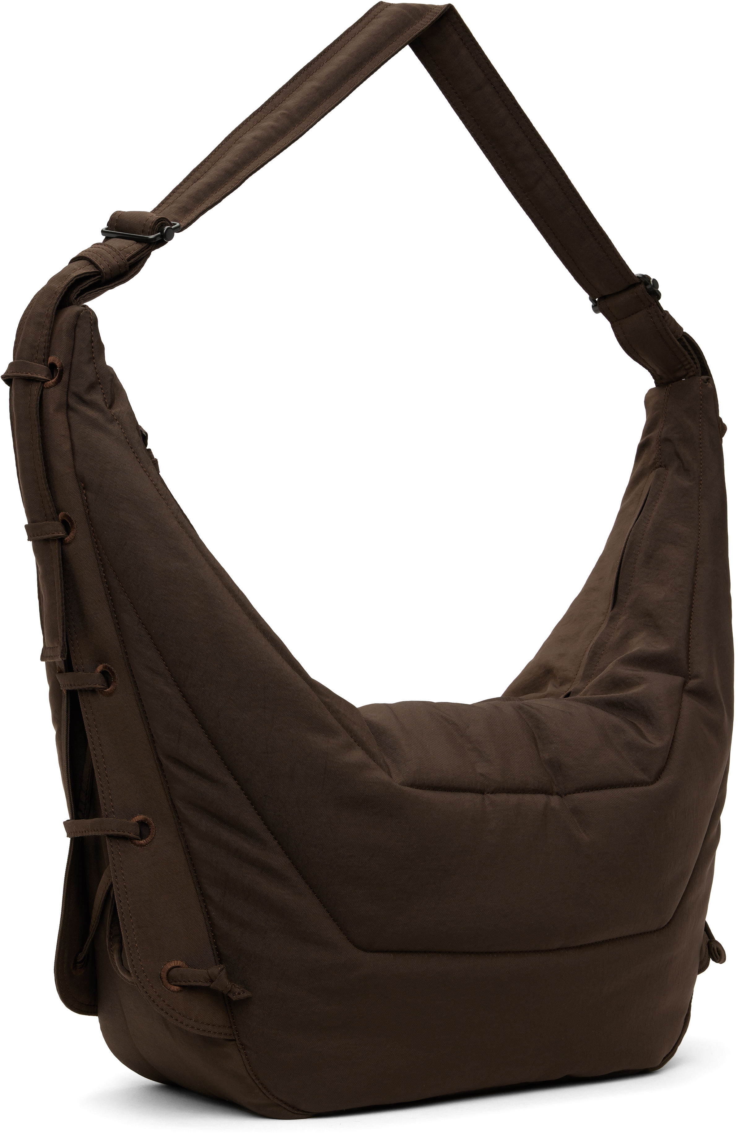 LEMAIRE BROWN LARGE SOFT GAME BAG