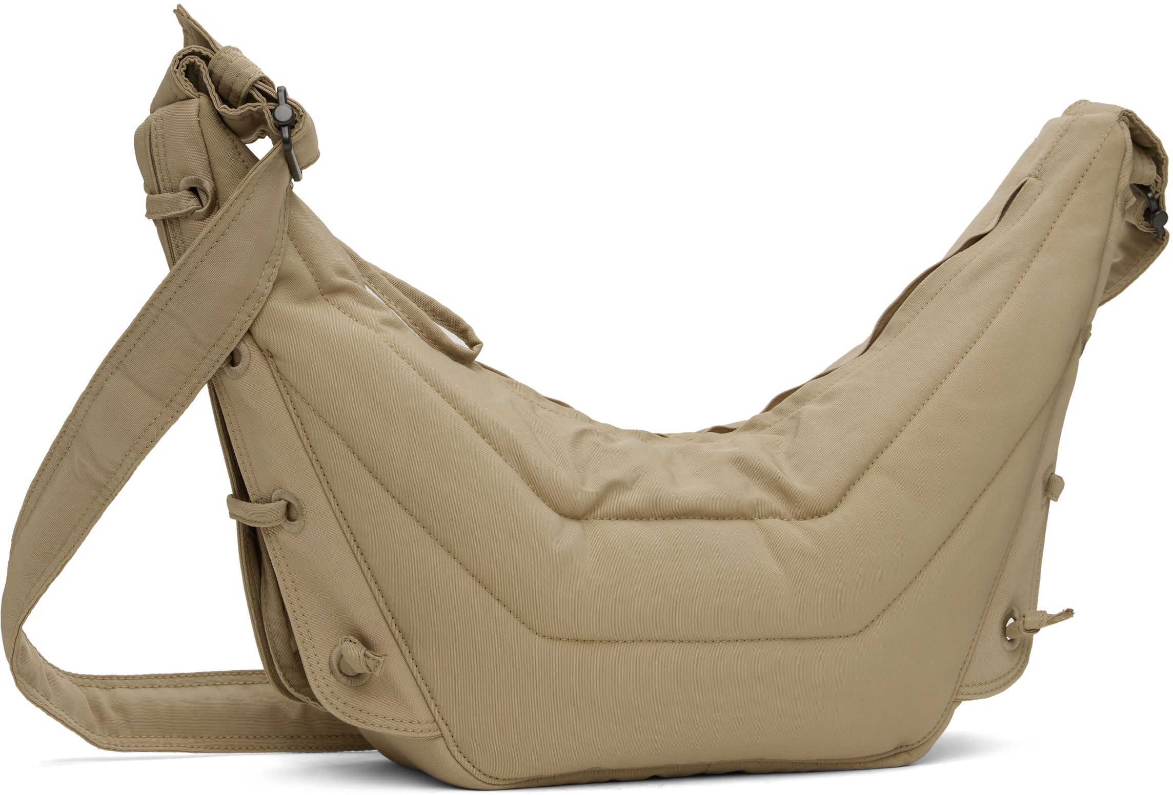 LEMAIRE BEIGE SMALL SOFT GAME BAG