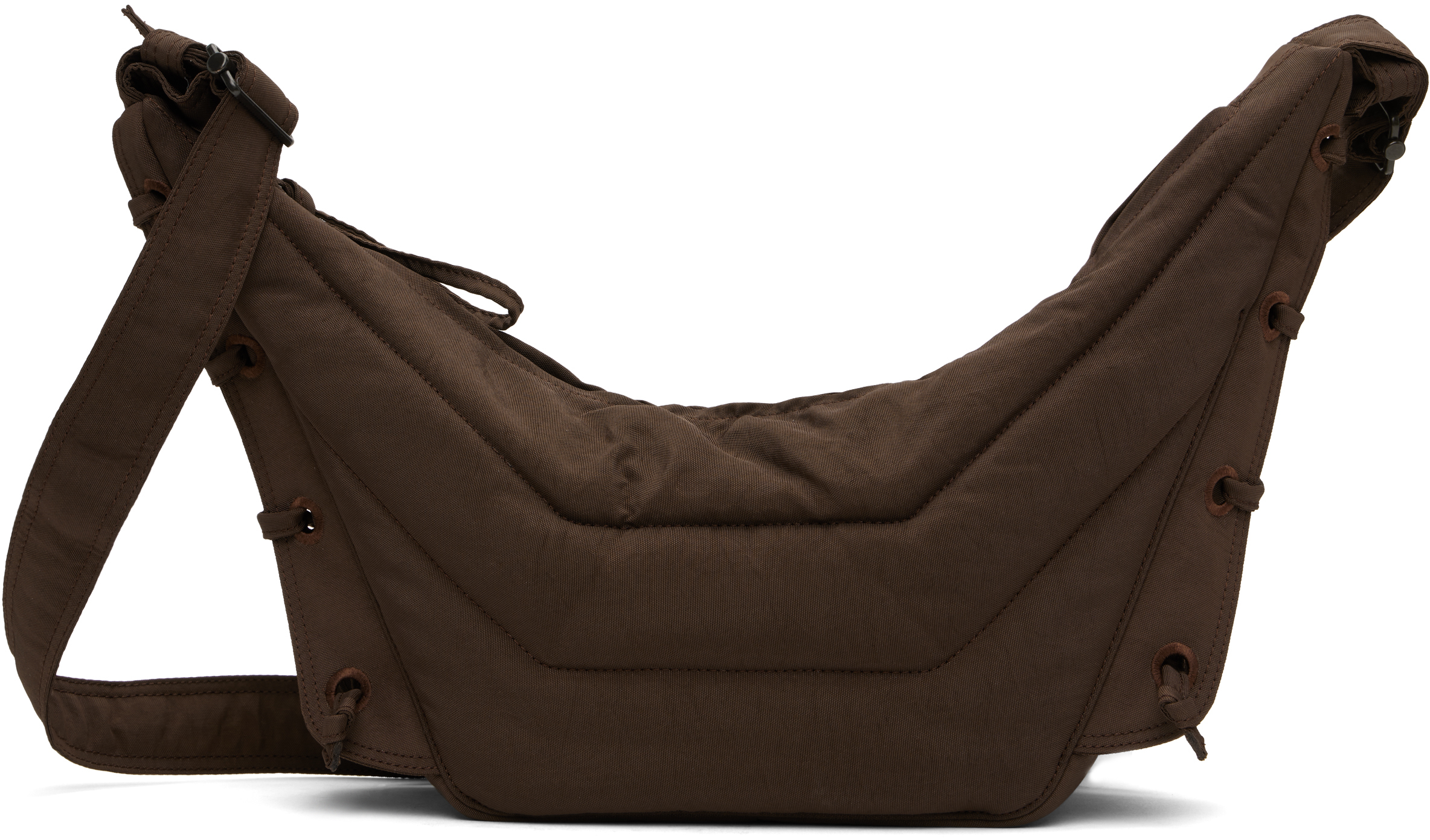 LEMAIRE BROWN SMALL SOFT GAME BAG
